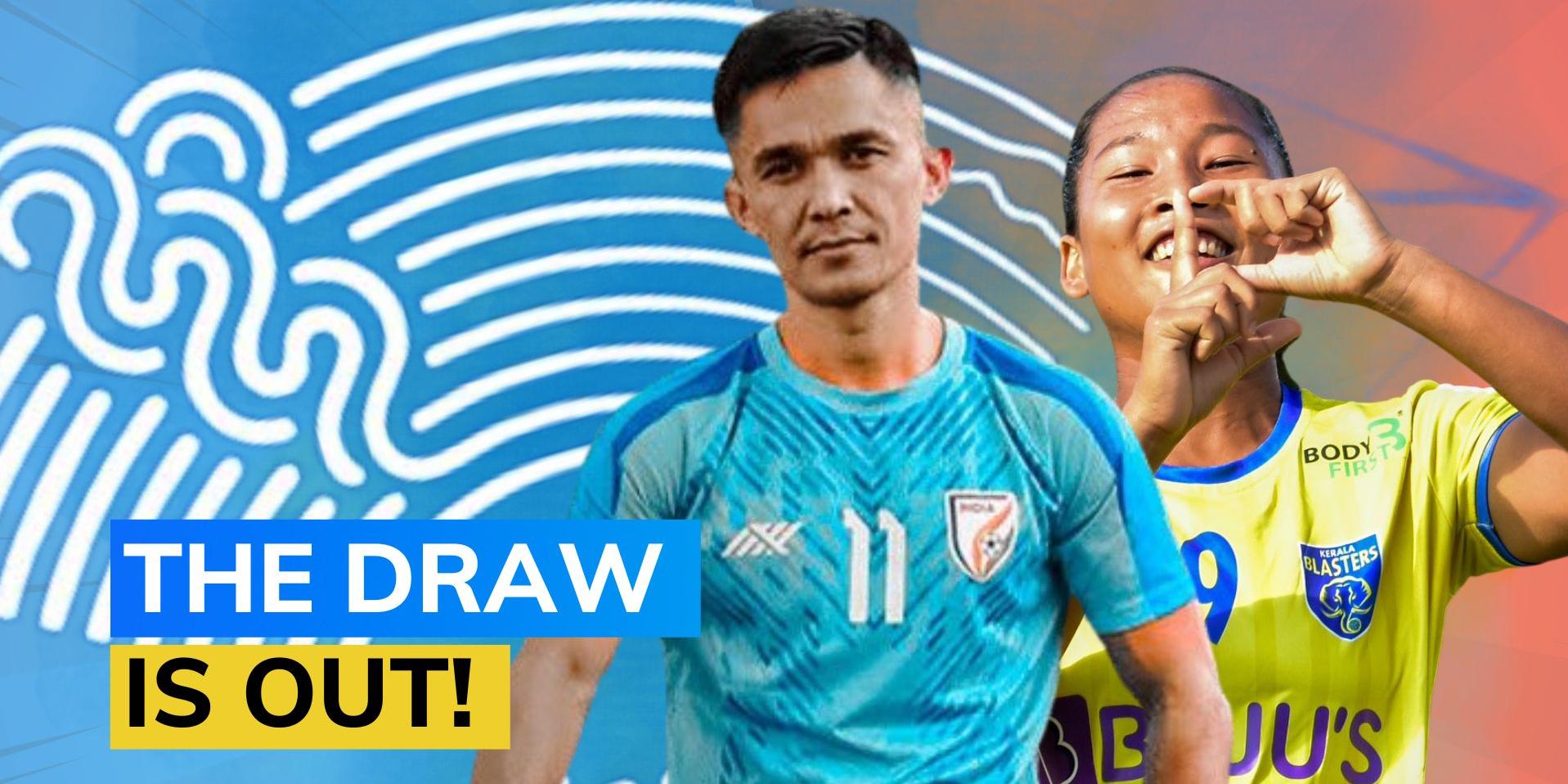 Asian Games 2023 Football draw Check out Indian men‘s and women’s team