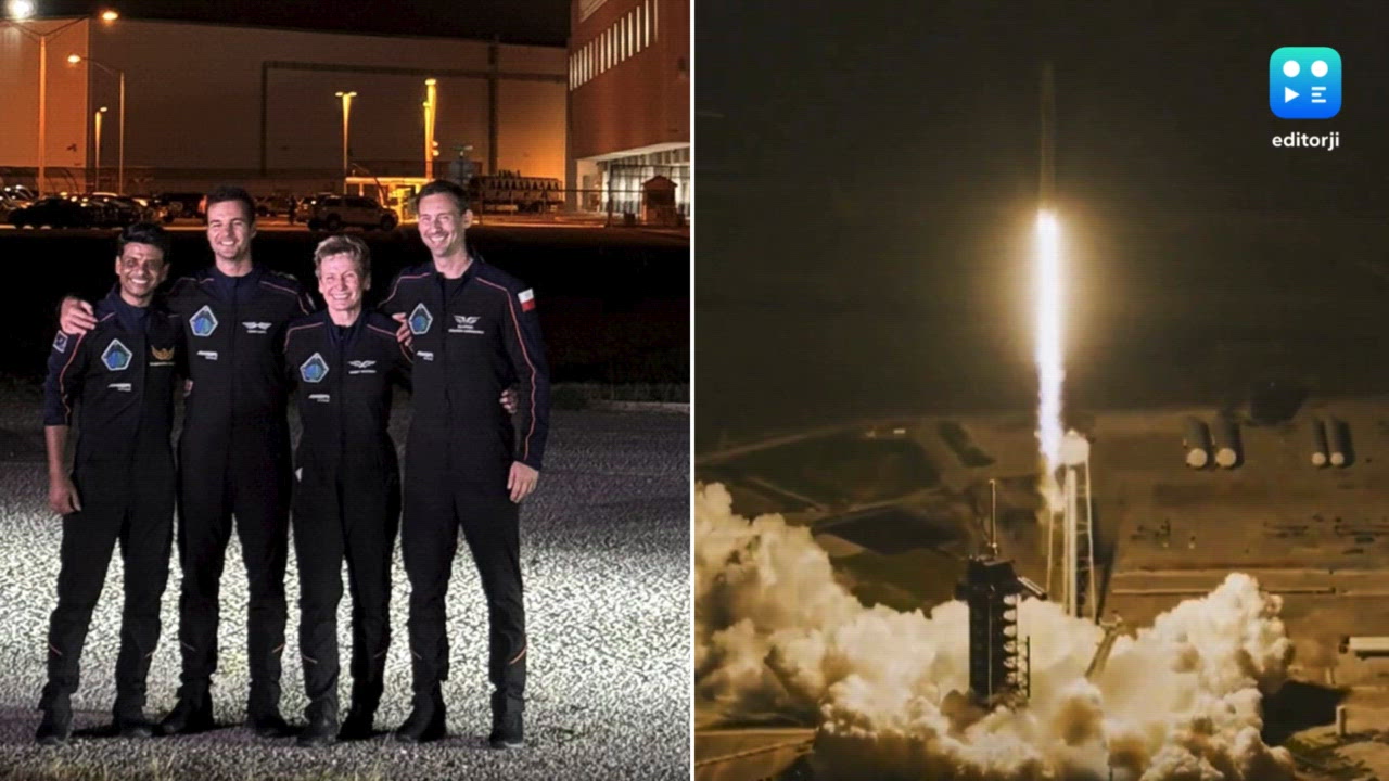 Shubhanshu Shukla enroute ISS, India returns to human spaceflight after 41 years