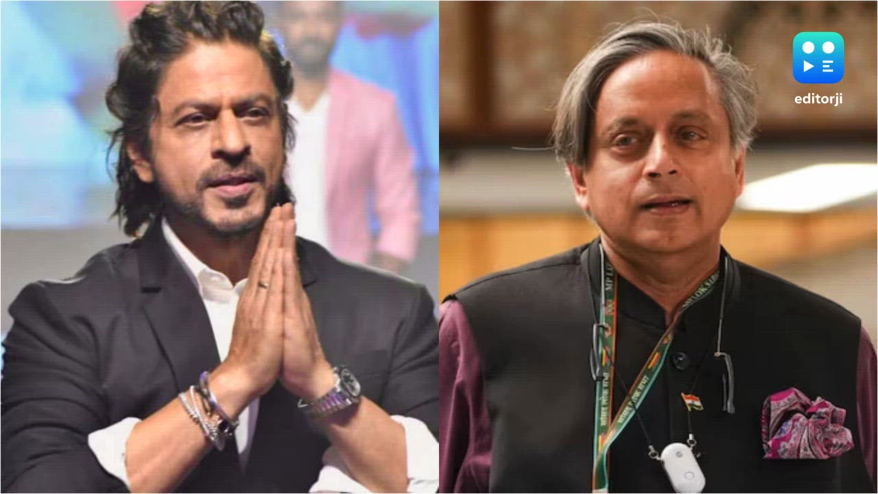 Shah Rukh Khan thanks Tharoor with tongue-in-cheek wordplay after National Award win