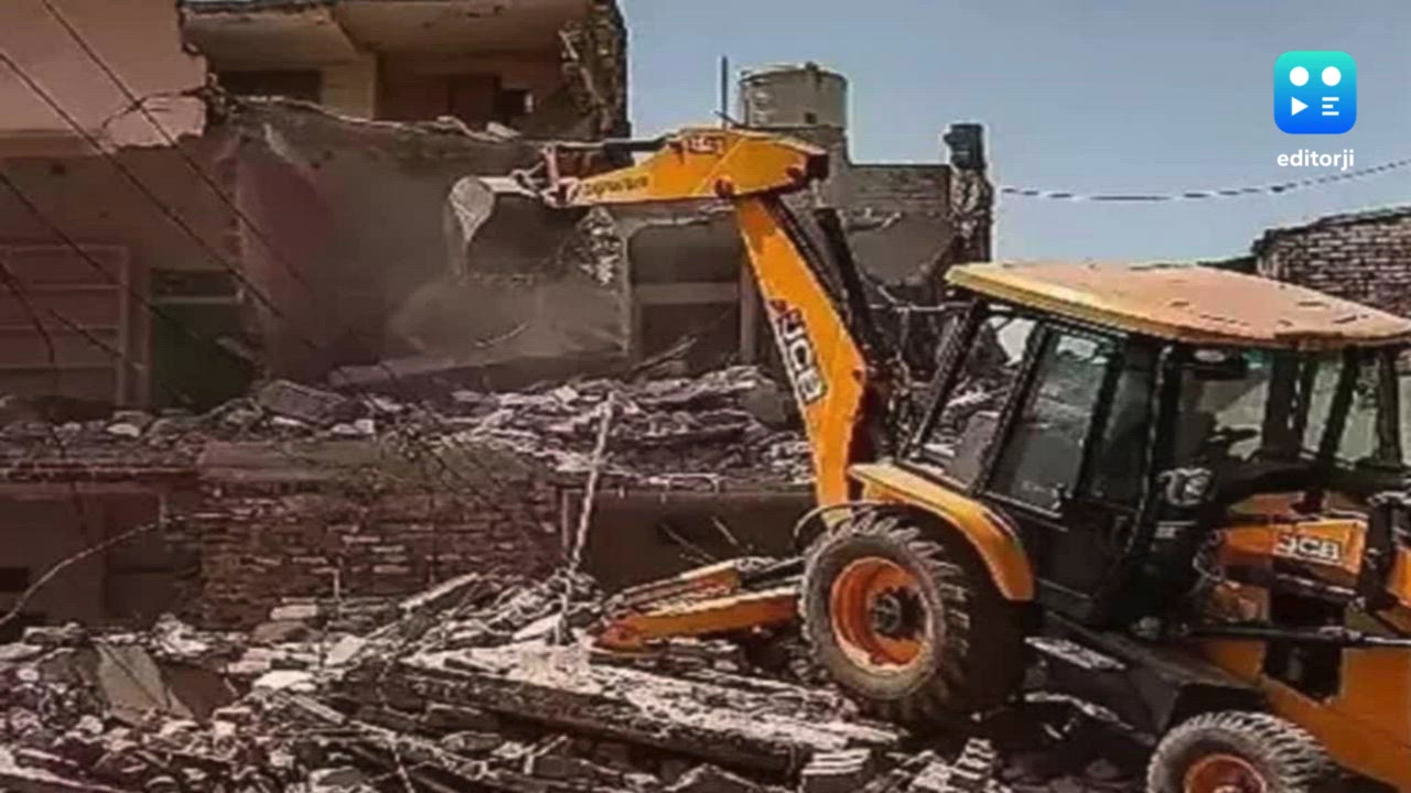 UP govt bulldozed over 130 illegal constructions in 7 districts along Indo-Nepal border in 2 months