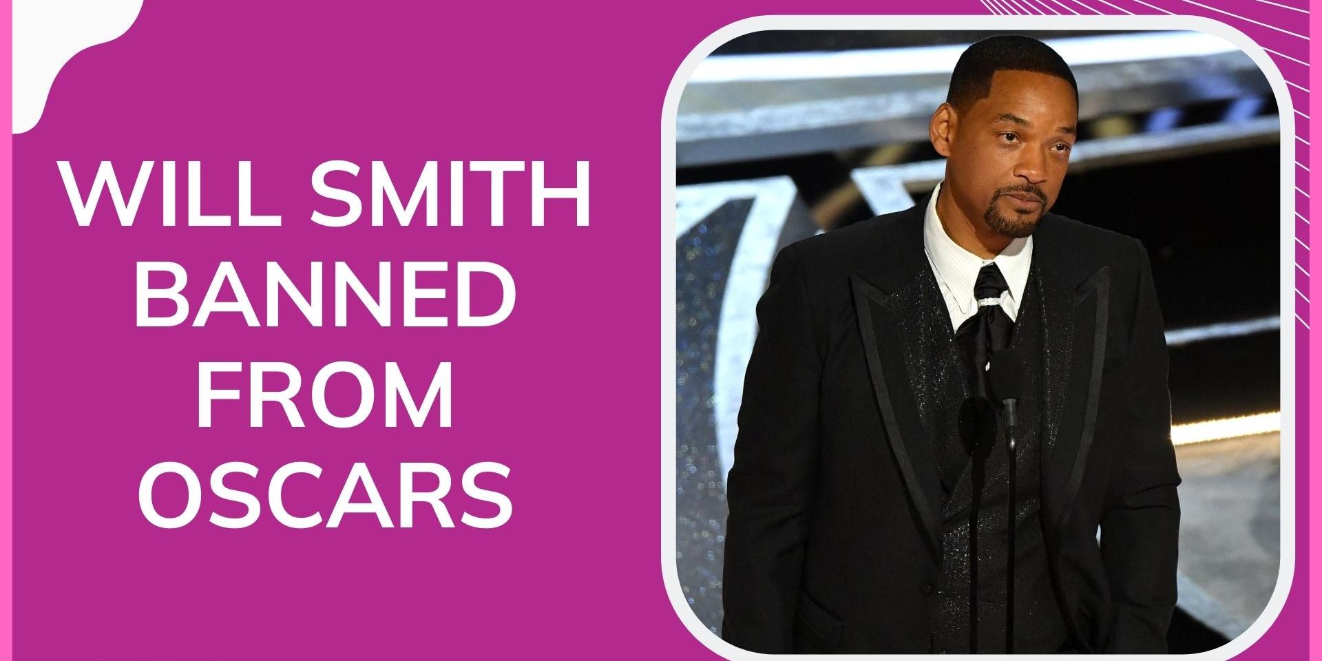 Will Smith issues statement after Academy bans him from attending