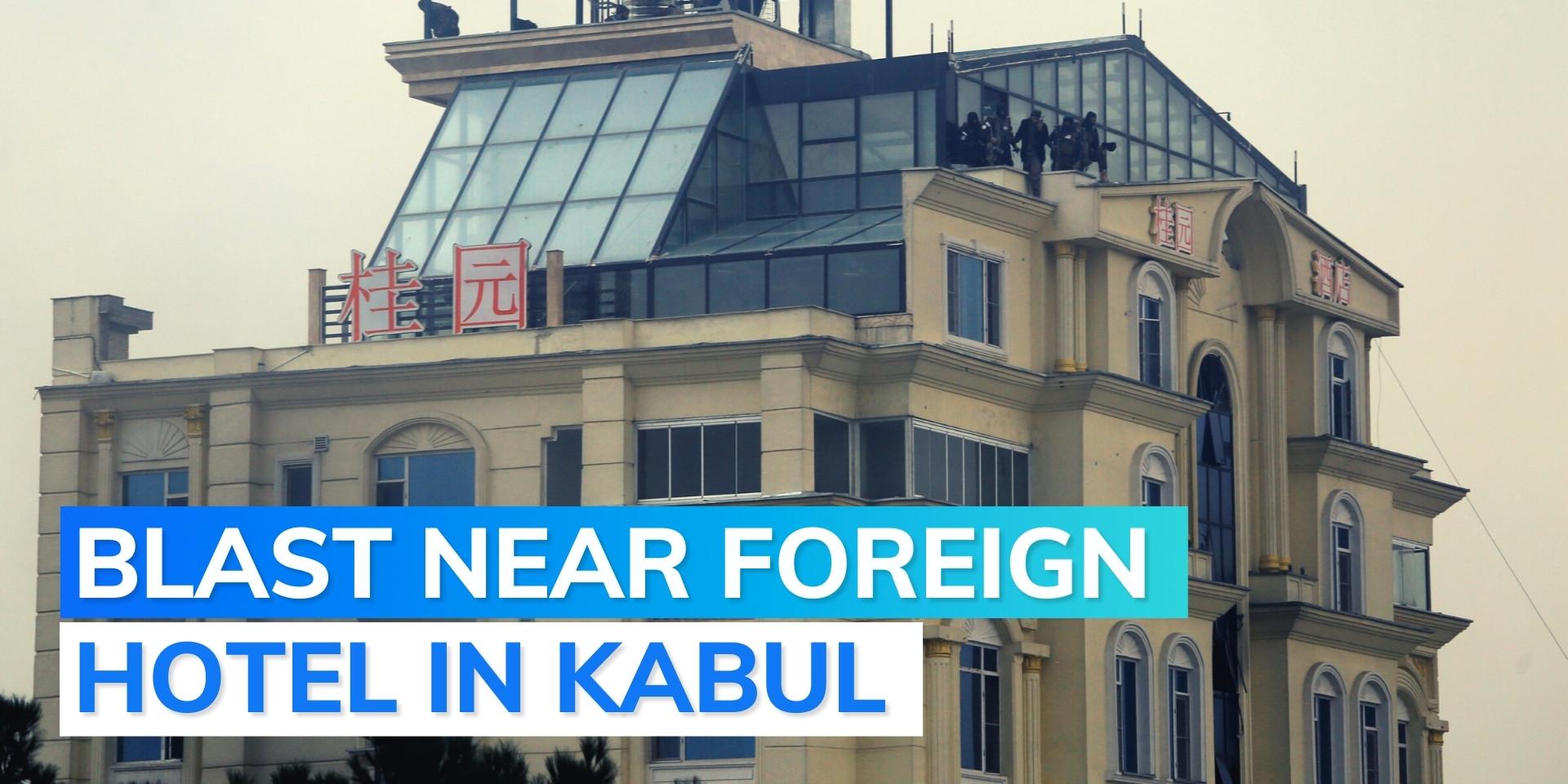 Shootings, explosion in Kabul building housing foreigners, no