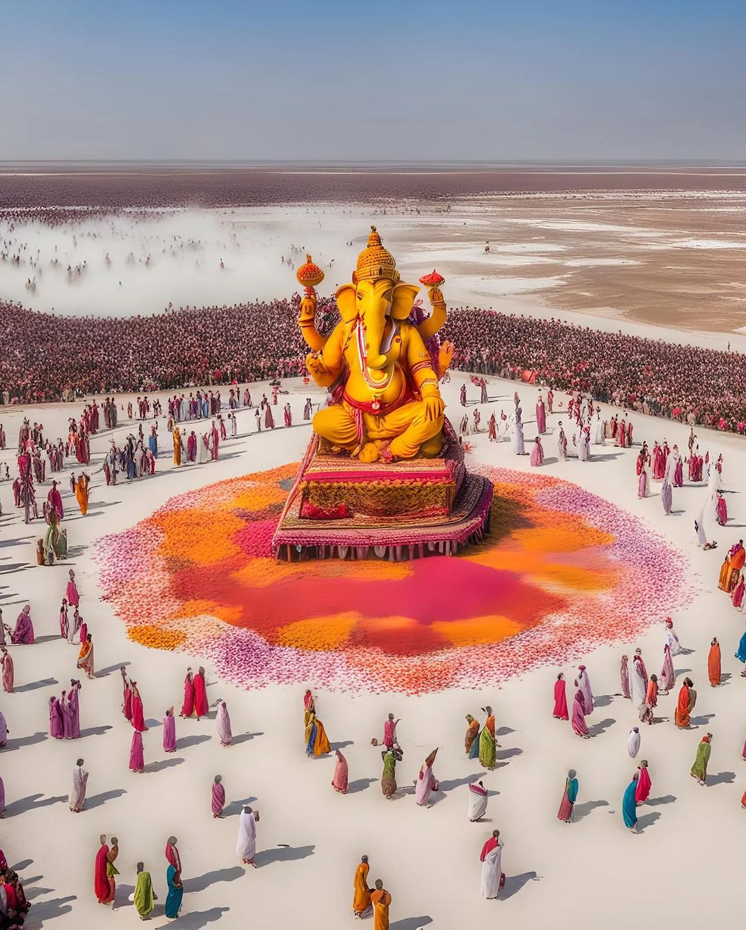 Ganesh Chaturthi at The Rann of Kutch