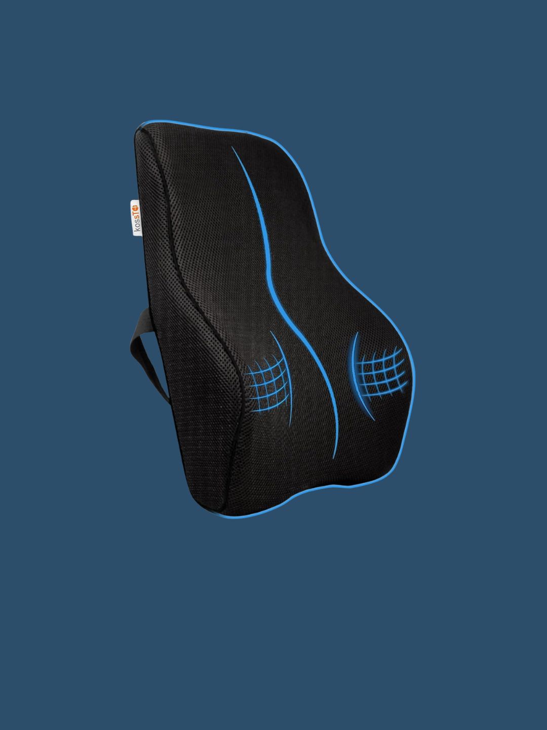 Kossto Memory Foam Lumbar Support Backrest