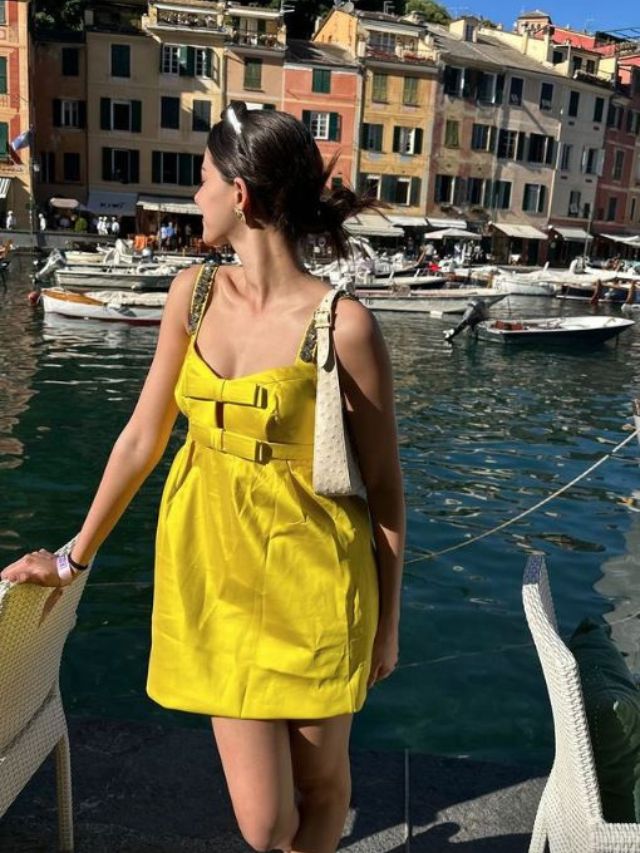sachin and babi light blue dress Sayani Gupta | Sayani Gupta's Roman holiday features some terrific spots main image 1