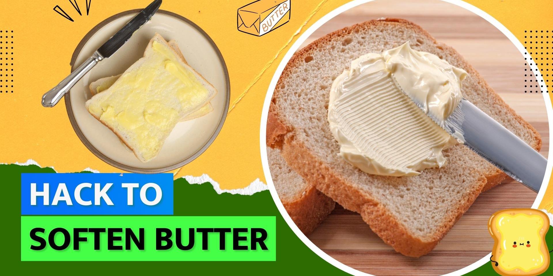 Butter hack Easy way to soften frozen butter in few seconds; Chef