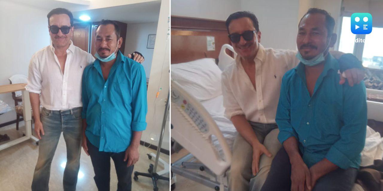 Ali Auto Riska Saif Ali Khan meets and hugs auto rickshaw driver who saved his life ...