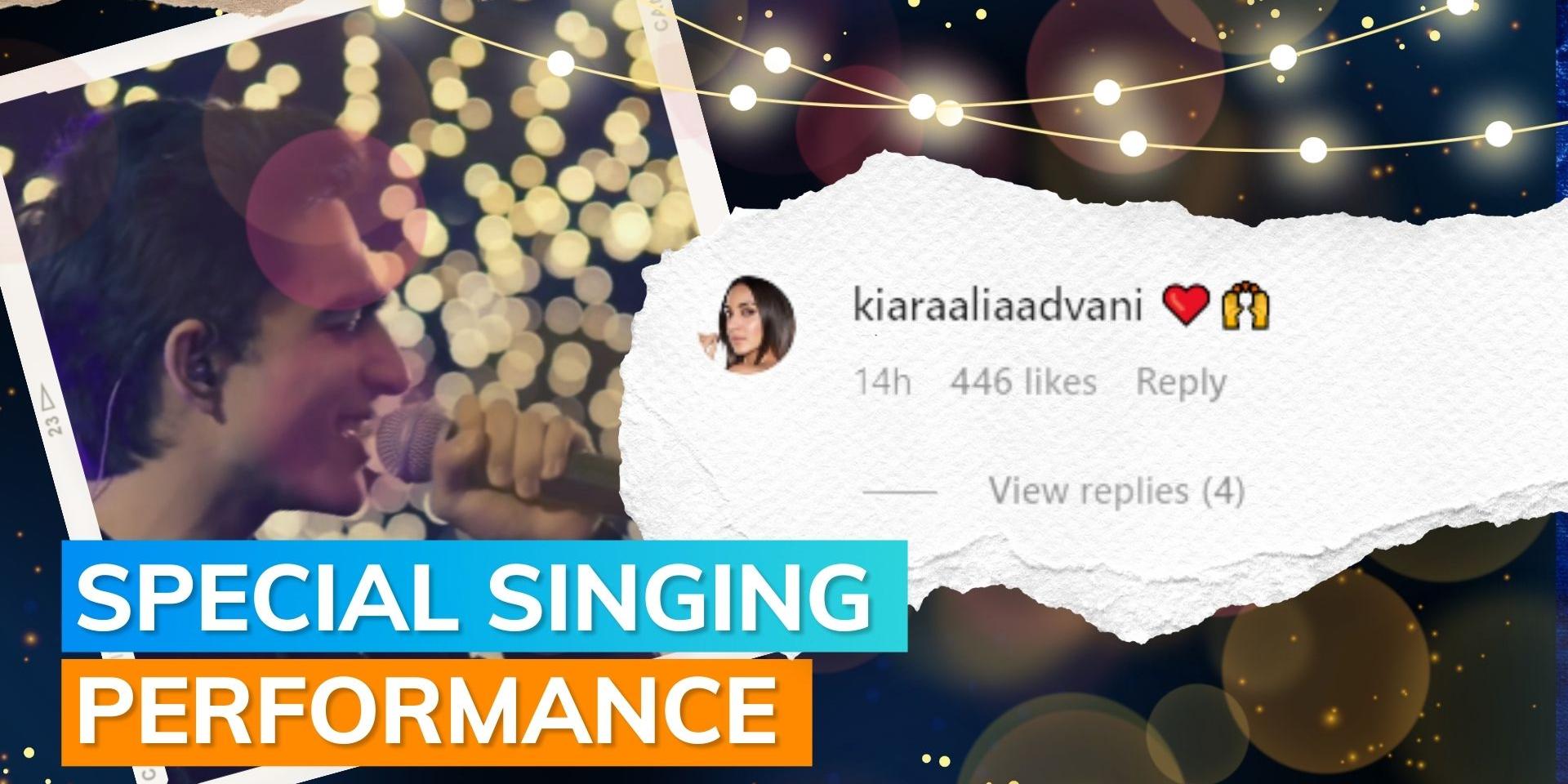 Kiara Advani S Brother Mishaal Shares A Video From Her Sangeet Ceremony