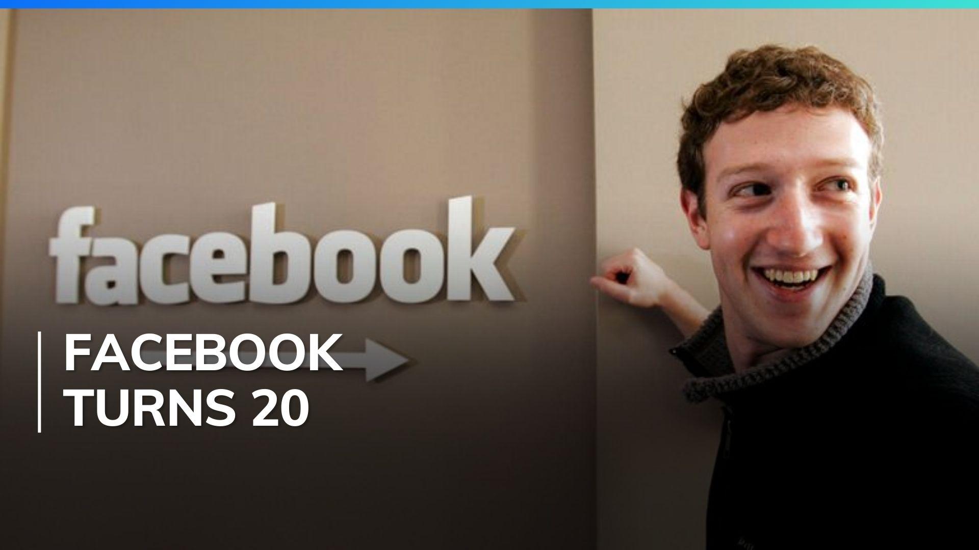Mark Zuckerberg celebrates Facebook‘s 20th birthday with Nostalgic