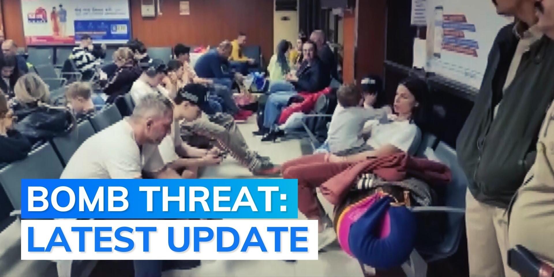 MoscowGoa flight bomb threat Jamnagar airport cordoned off; aircraft