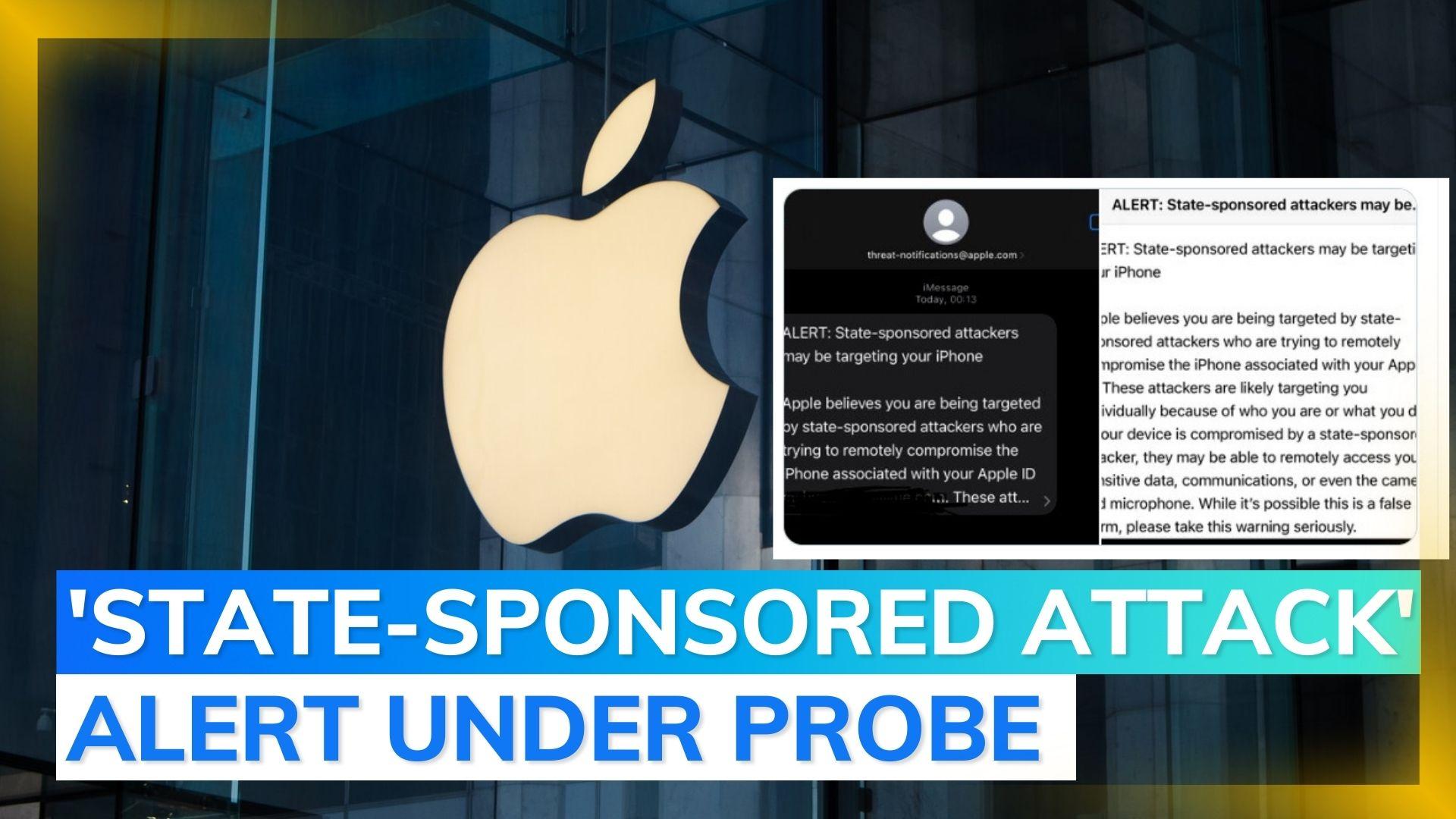 CERTIn probe into Apple threat alert on Centre Editorji