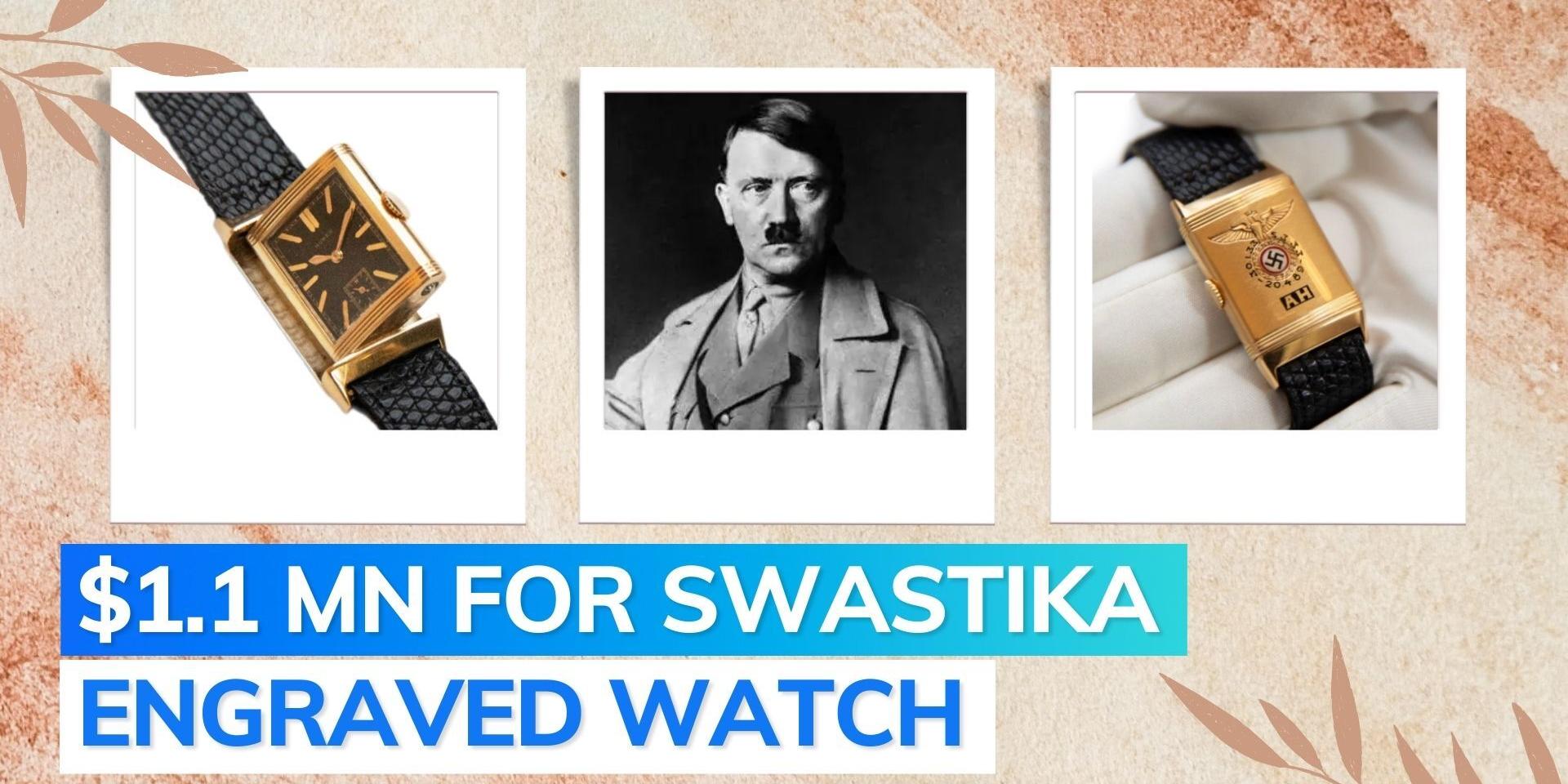 Adolf Hitler‘s gold watch auctioned off for $1.1 million | Editorji