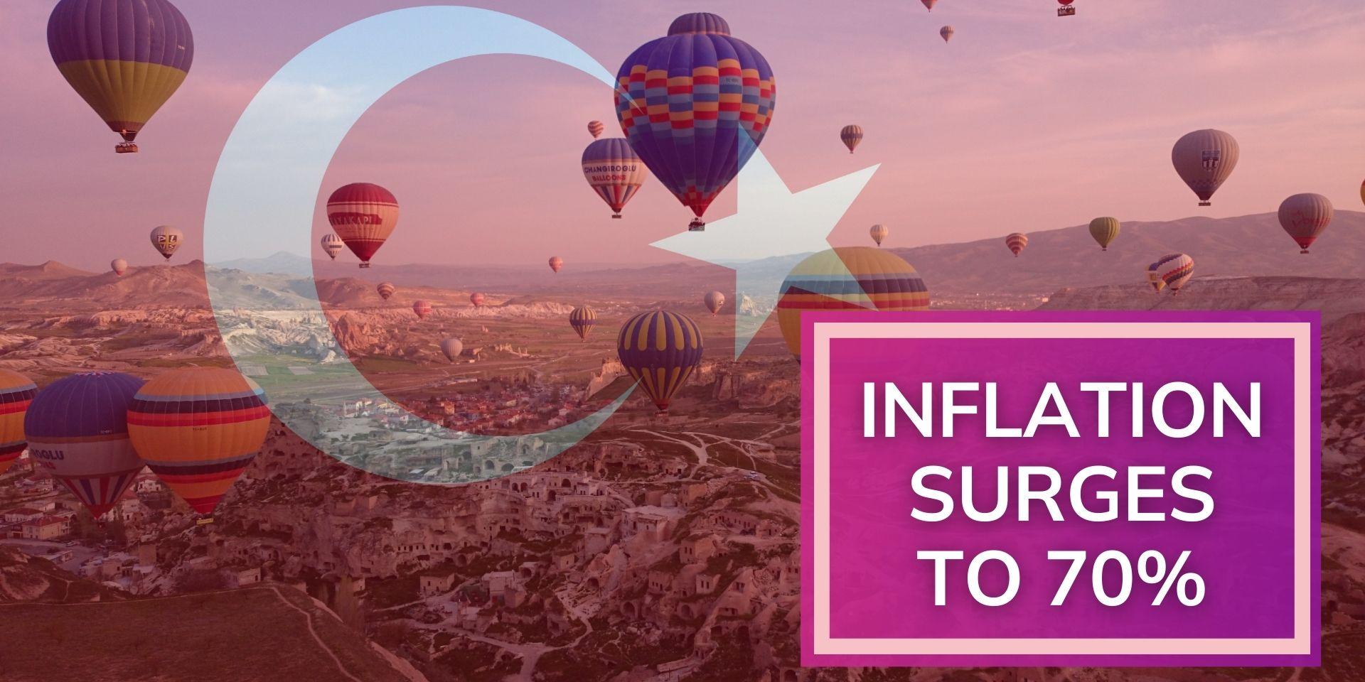 Turkey economic pain continues as inflation accelerates to 70 Editorji