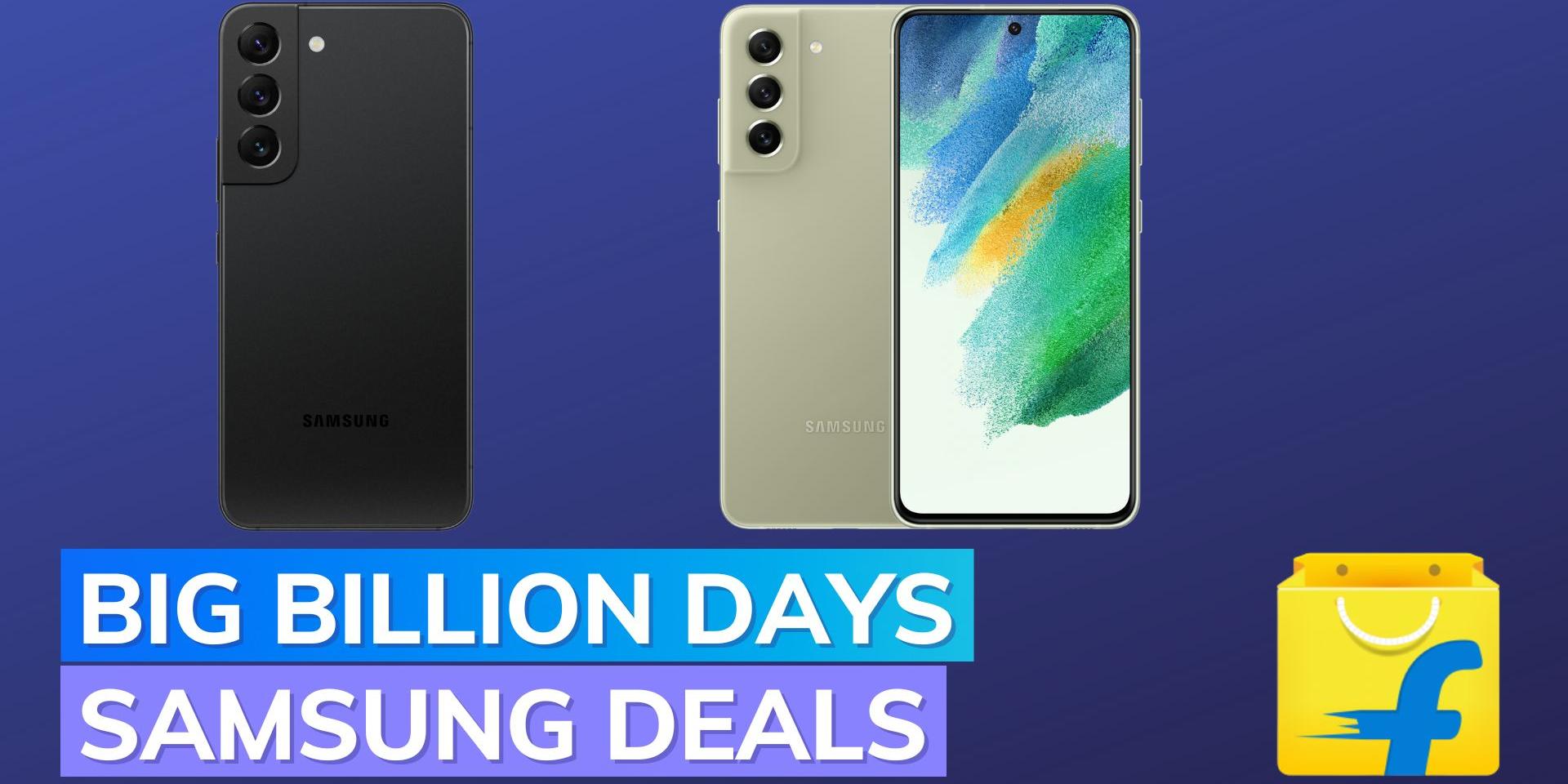Here are the best Samsung phone deals on Flipkart‘s Big Billion Days