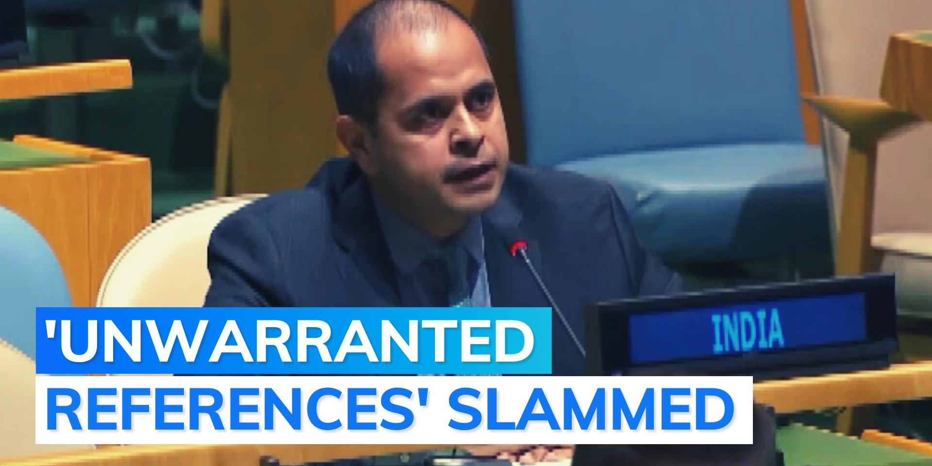 India hits back after Pakistan rakes Jammu & Kashmir issue at UNGA ...
