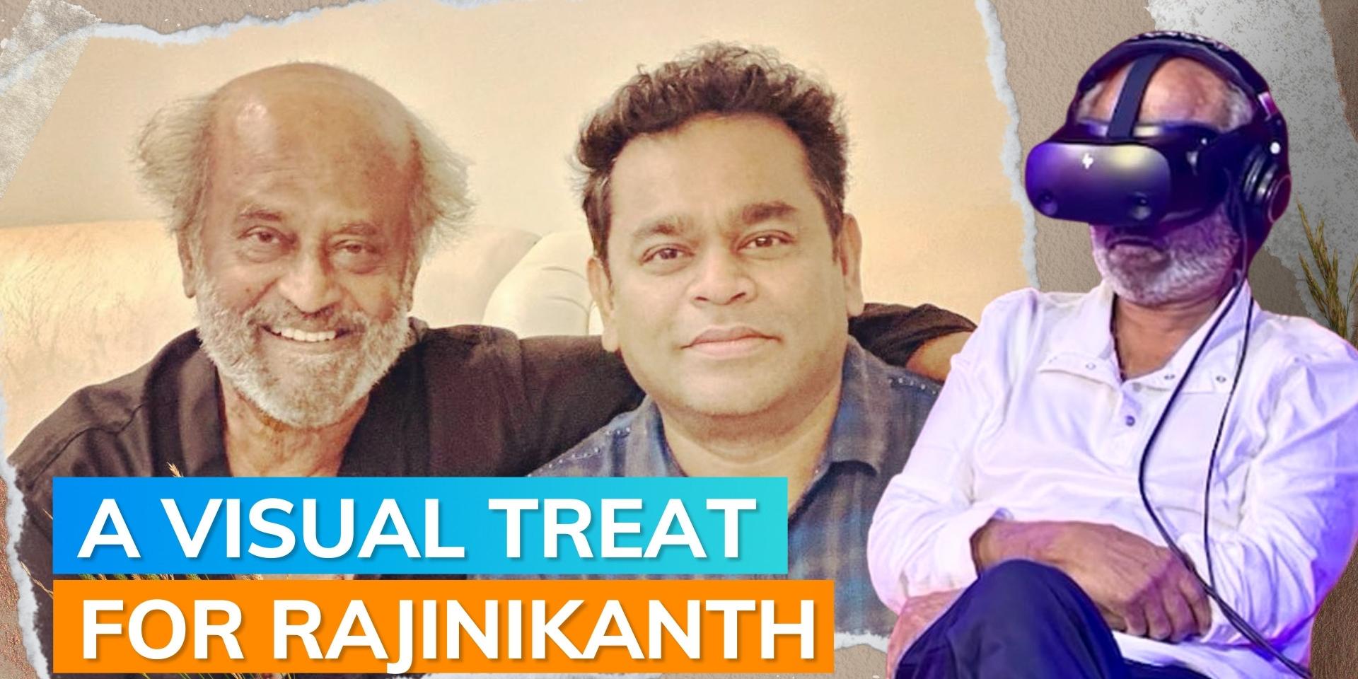 Rajinikanth watches AR Rahman’s virtual reality film ‘Le Musk’, fans