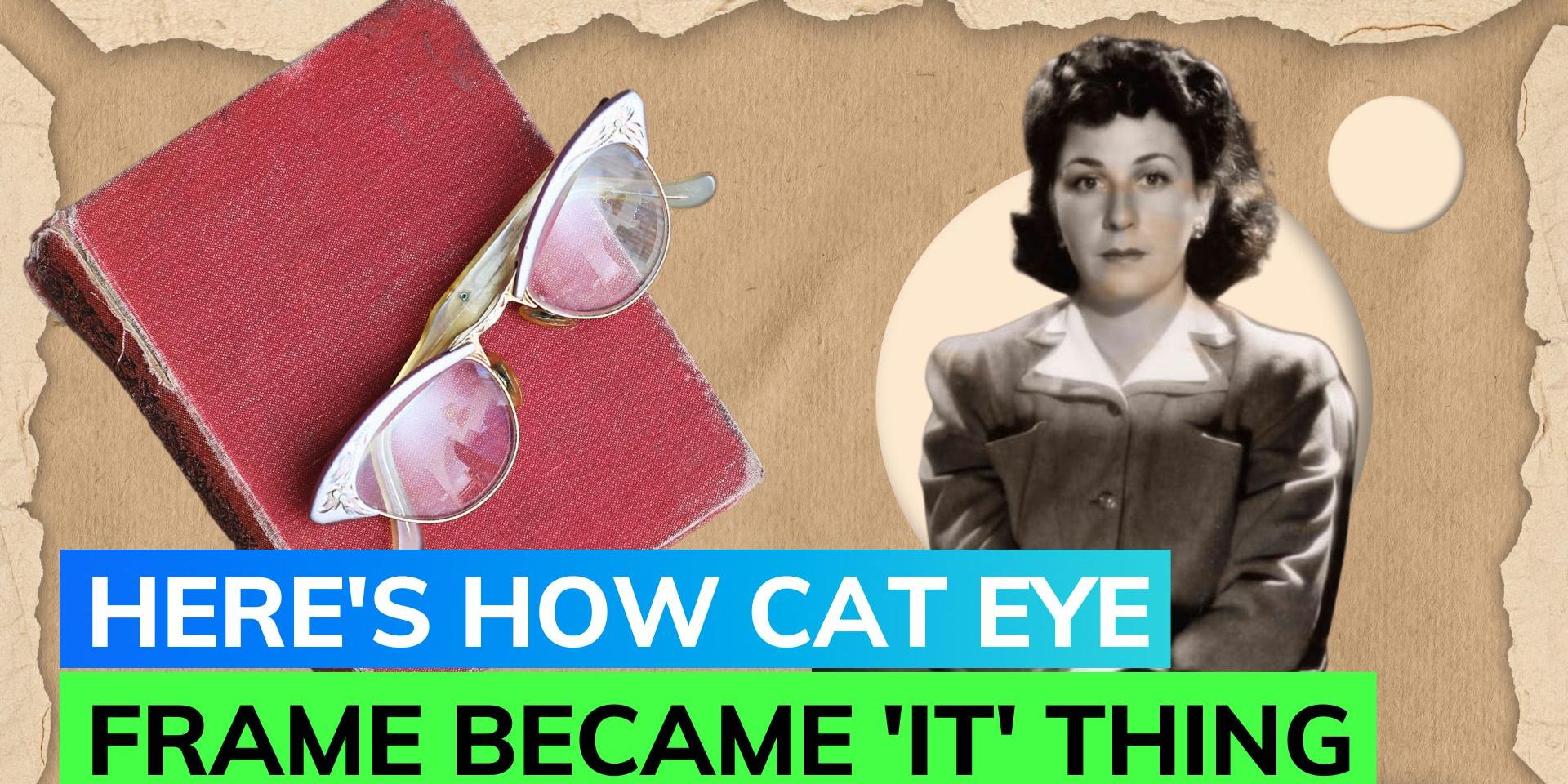 Google Doodle pays tribute to cat-eye frame designer Altina Schinasi