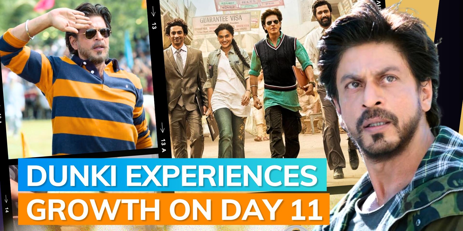 Dunki box office day 11 Shah Rukh Khan film sees a slight jump on last day of 2023 Editorji