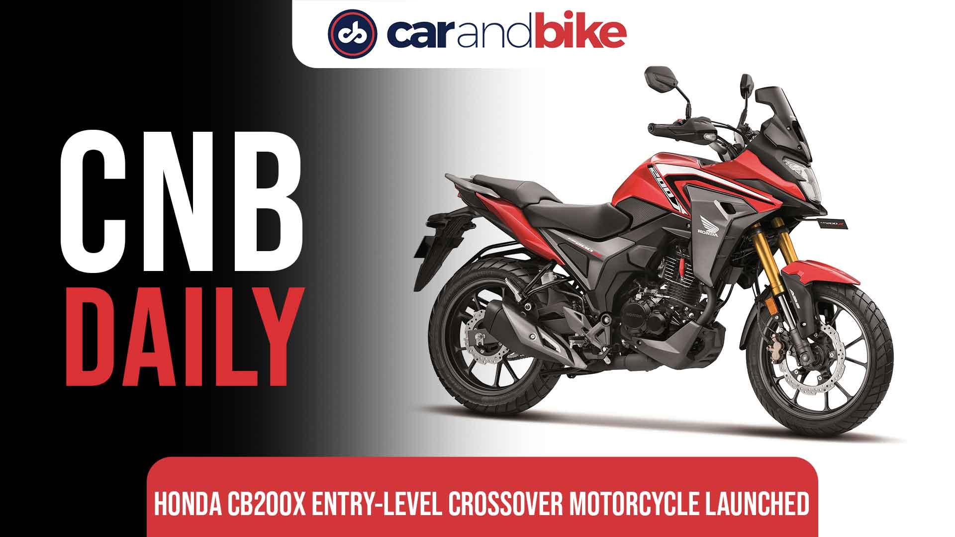 NEW HONDA CB200X CROSSOVER BIKE LAUNCHED Editorji