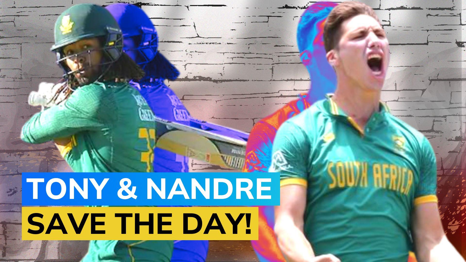 Tony De Zorzi S Maiden Ton Helps South Africa Level Series Vs India 1 1 Tony De Zorzi S Maiden Ton Helps South Africa Level Series Vs India 1 1