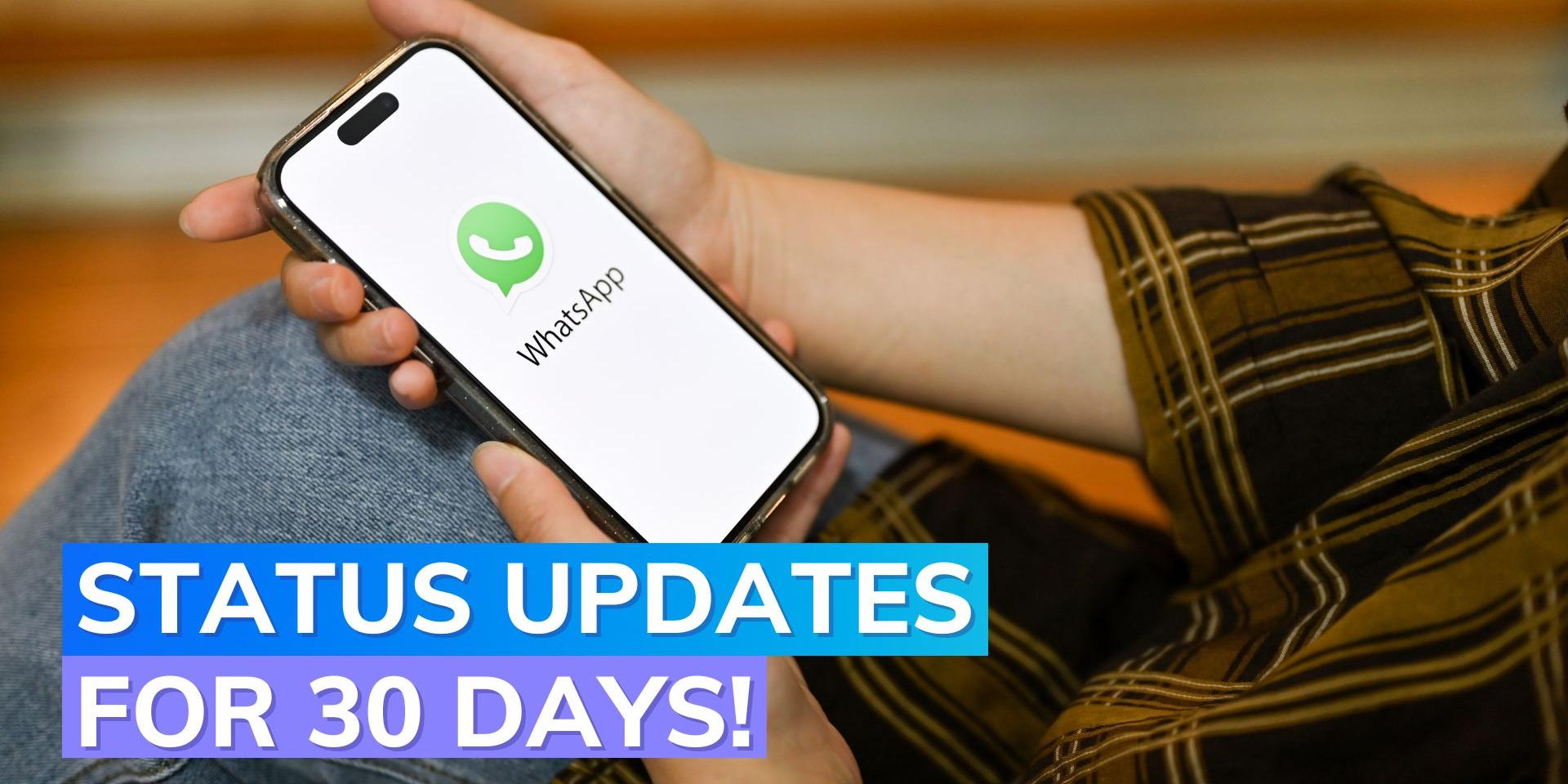 WhatsApp Business archive feature stores status updates for up to 30 ...