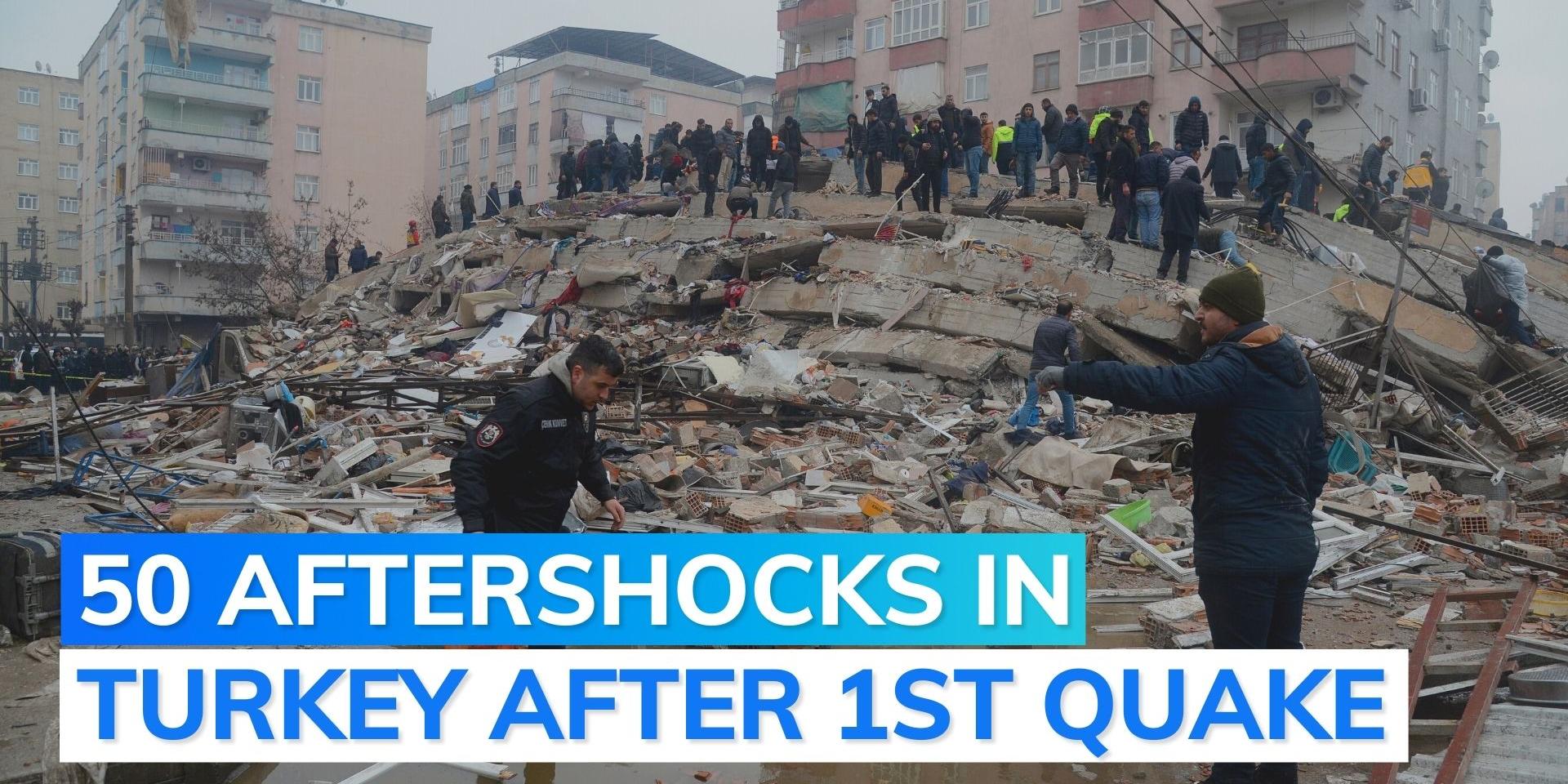 Second 7.8 magnitude earthquake jolts Turkey; death toll crosses 1300