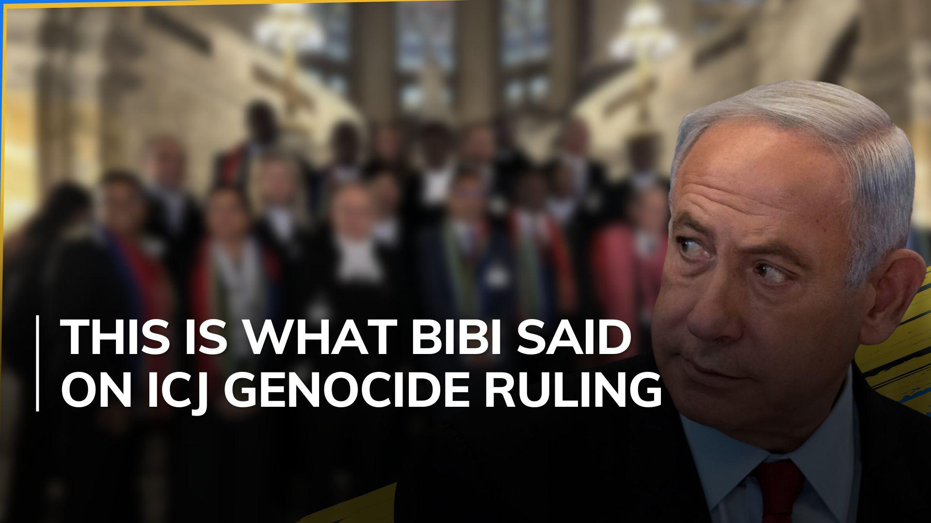 ICJ court ruling: Netanyahu says genocide claim against Israel ...