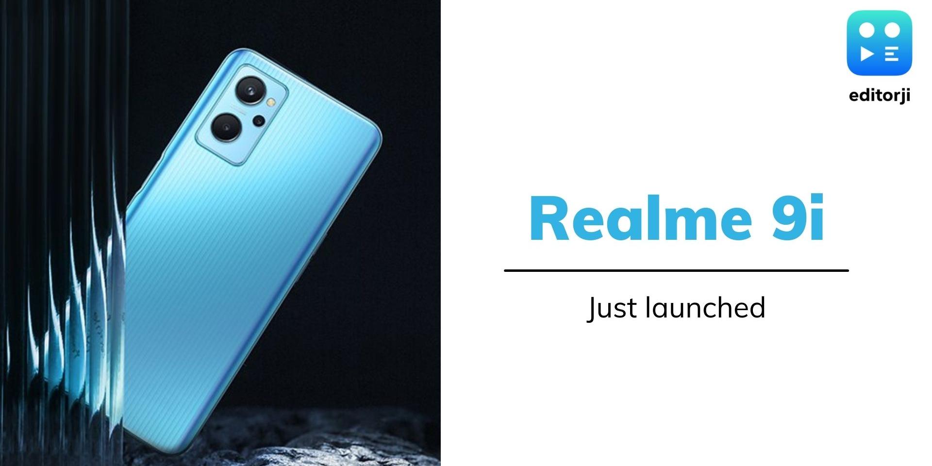 Realme 9i smartphone launched in India: check price, specs | Editorji