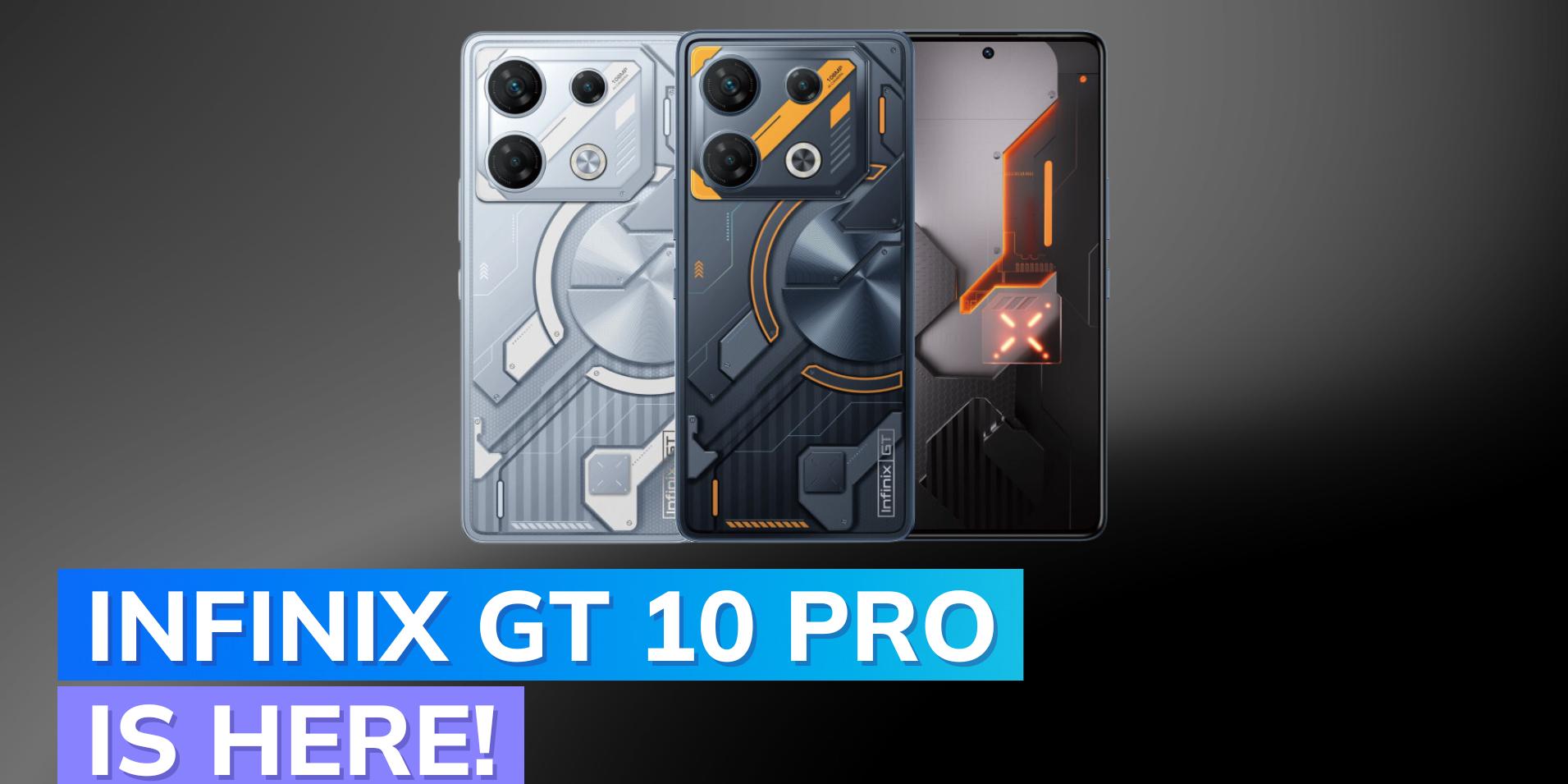Infinity Gt Infinix GT 10 Pro announced with Dimensity 8050 5G chip ahead of India ...