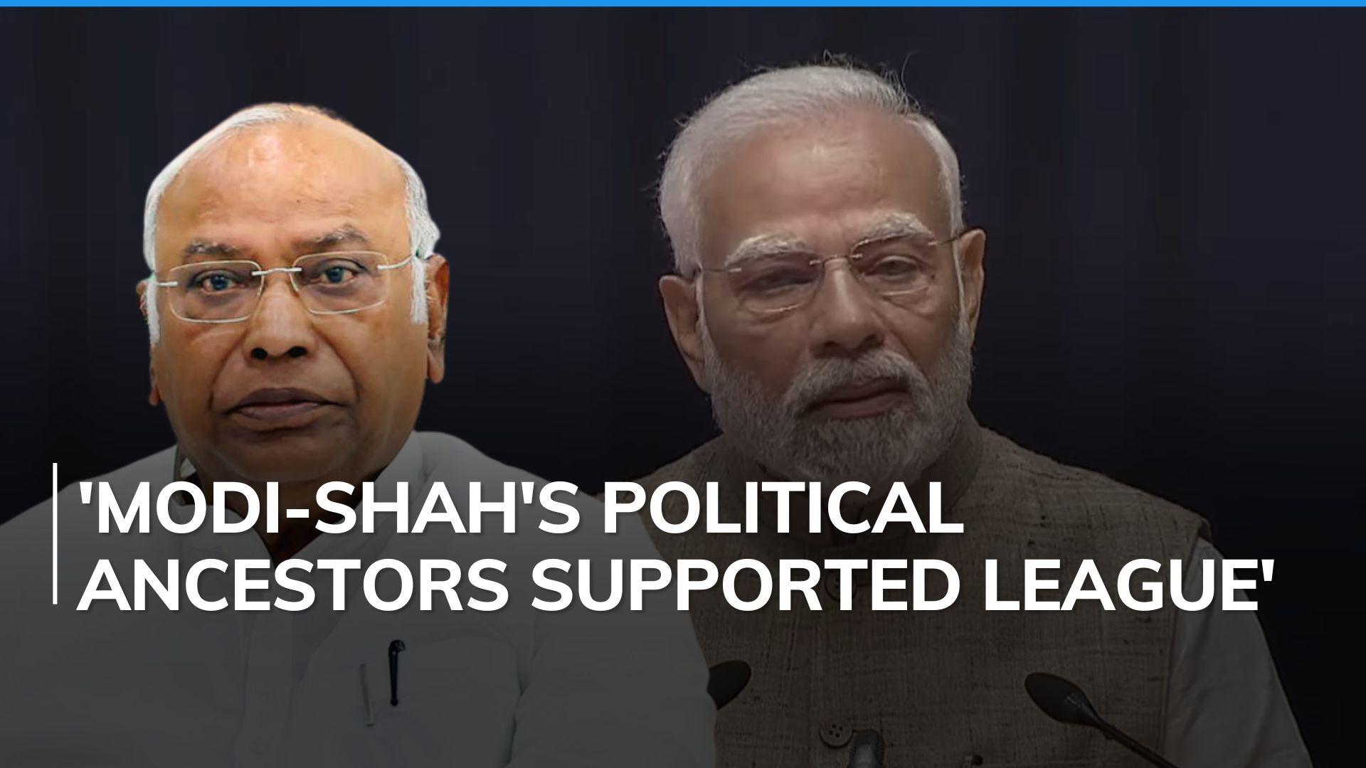 Mallikarjun Kharge‘s ’RSS language‘ retort to Modi’s ‘Muslim League ...