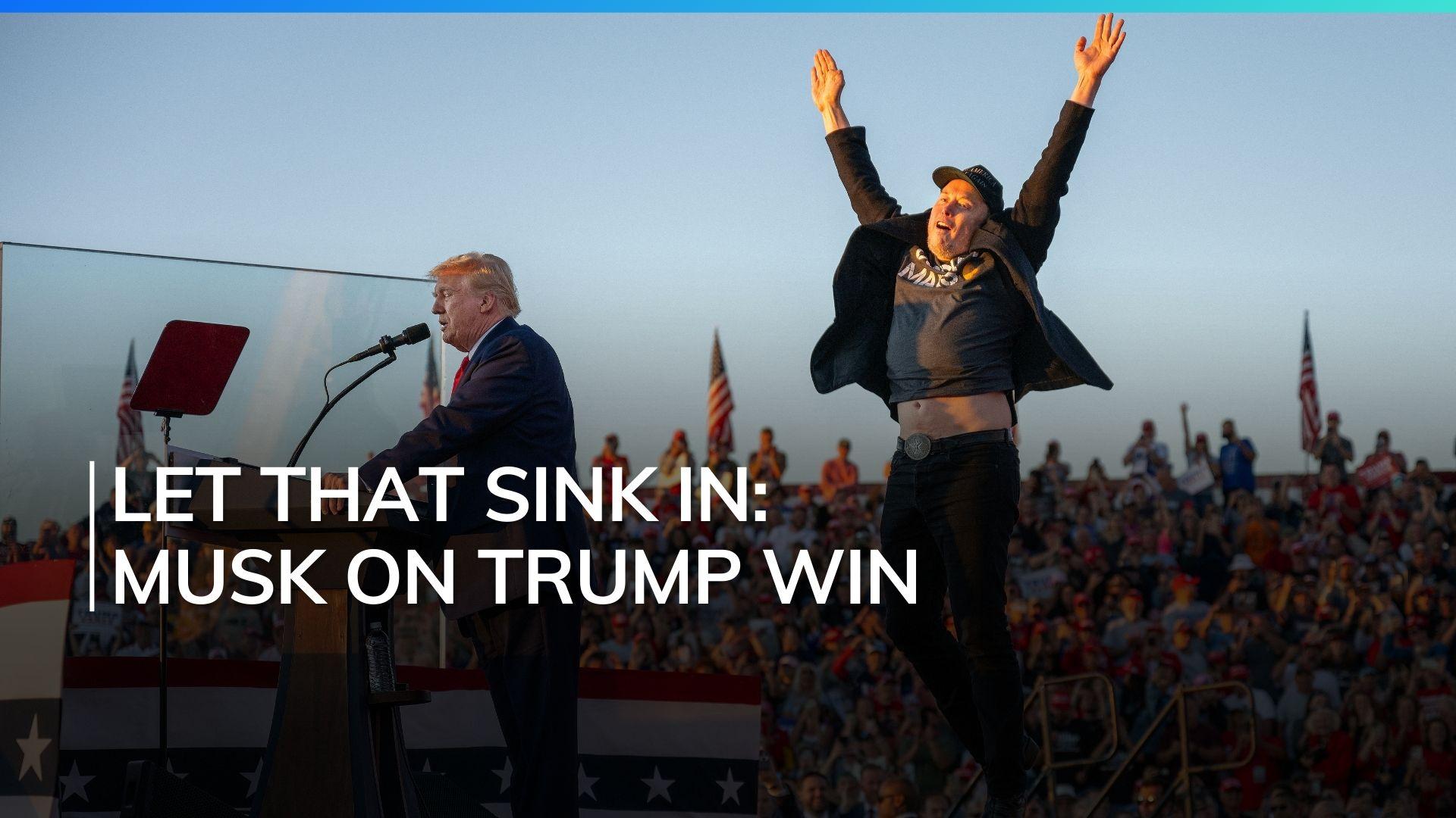 The Future Is Gonna Be Fantastic: Elon Musk On Donald Trump‘s Victory ...