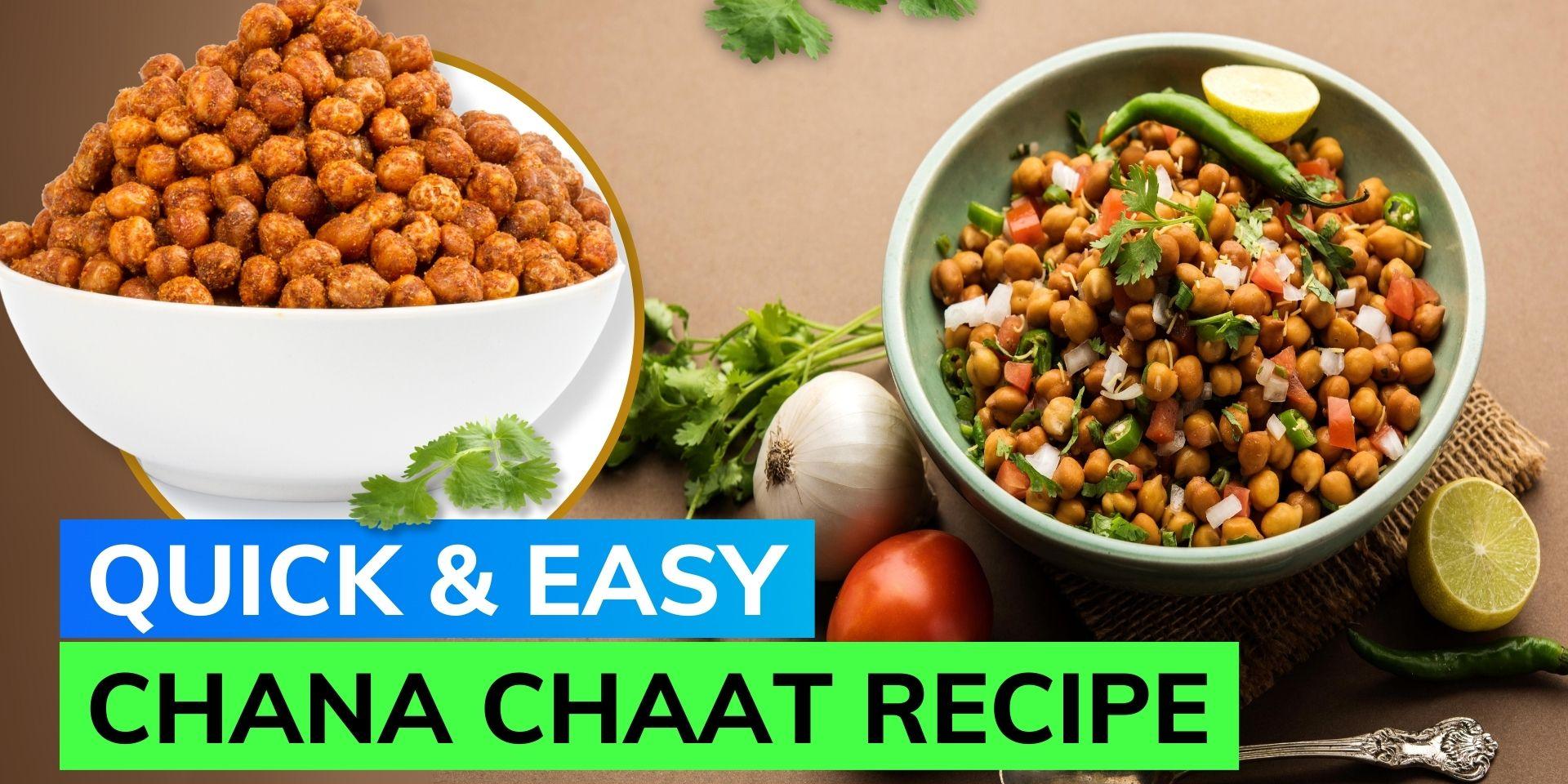 Try this high protein roasted chana salad for your weight loss journey