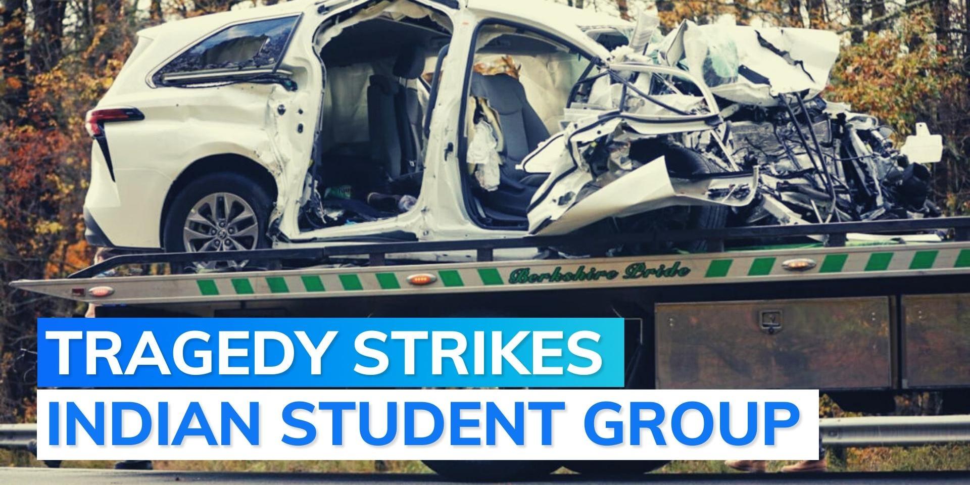 US three Indian students killed in headon car crash Editorji