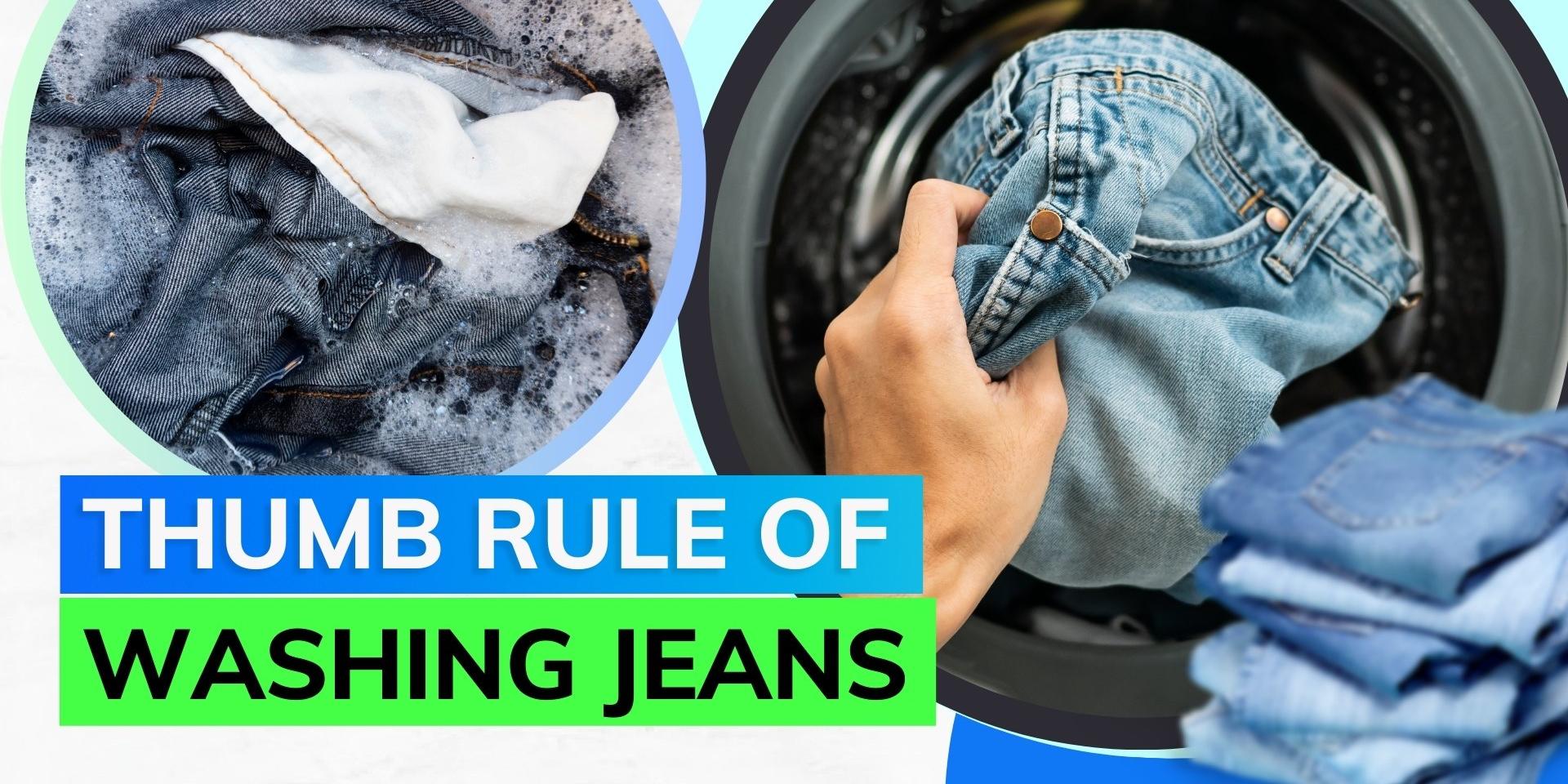 How often should you wash your jeans? It‘s probably less often than you think! Editorji