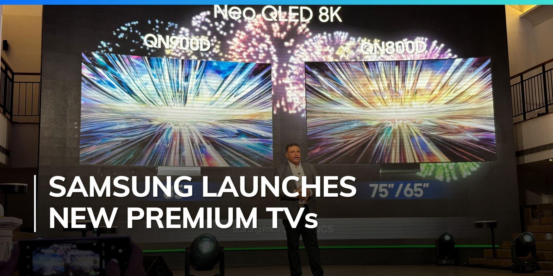 Samsung launches Neo QLED and antiglare OLED TVs India Check price
