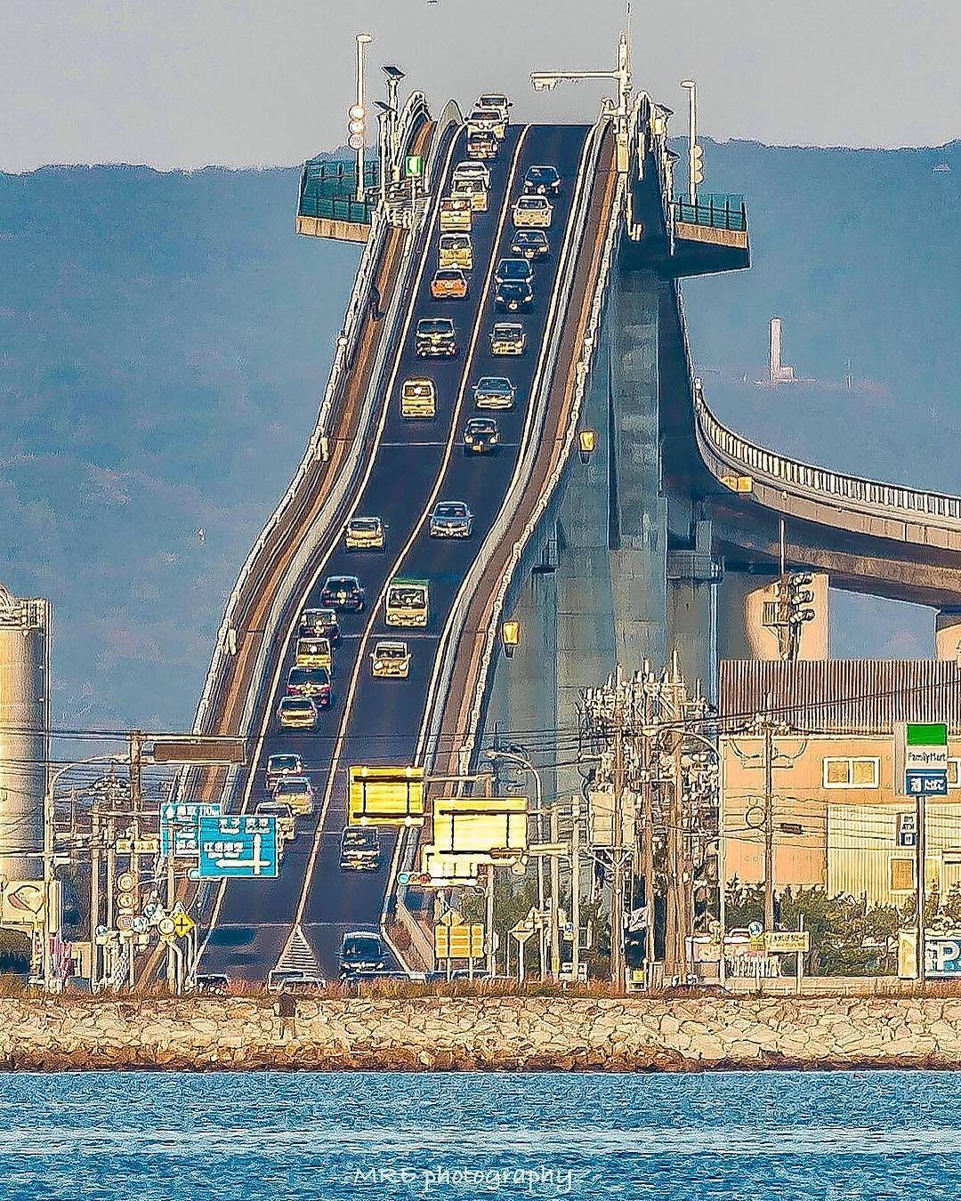 The Eshima Ohashi Bridge, Japan
