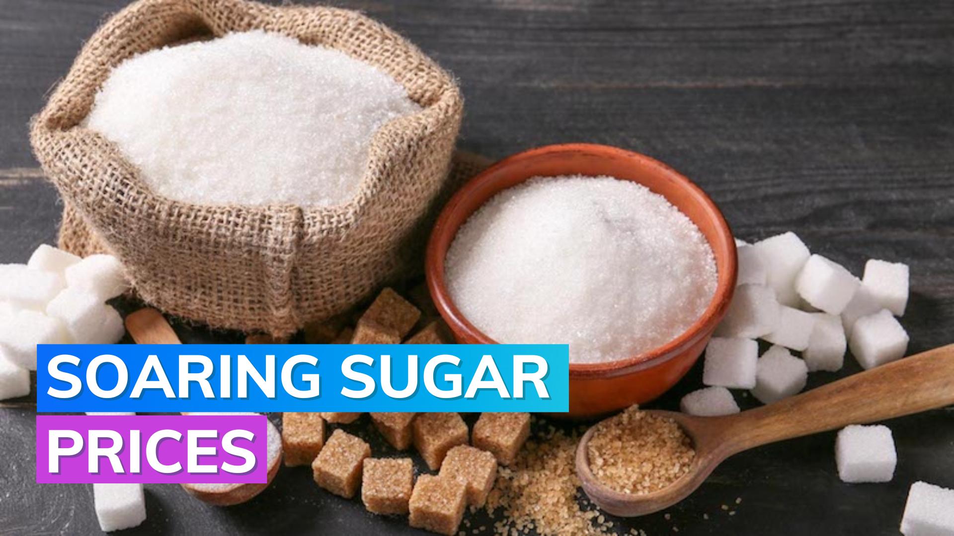 Sugar prices surge to reach an 11year high due to decline in