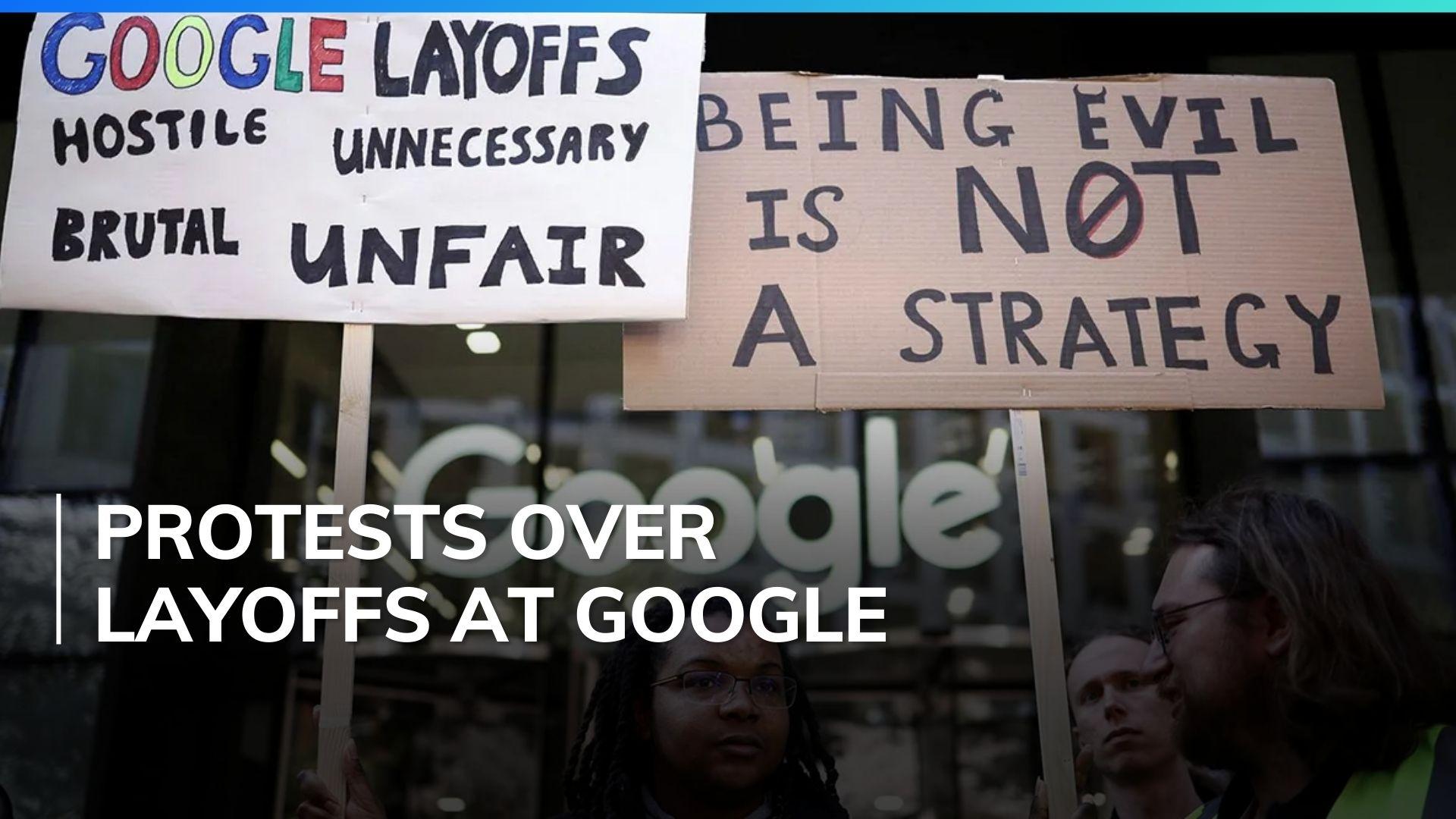 Google layoffs: Unhappy over mass layoffs, Google employees plan protests |  Editorji
