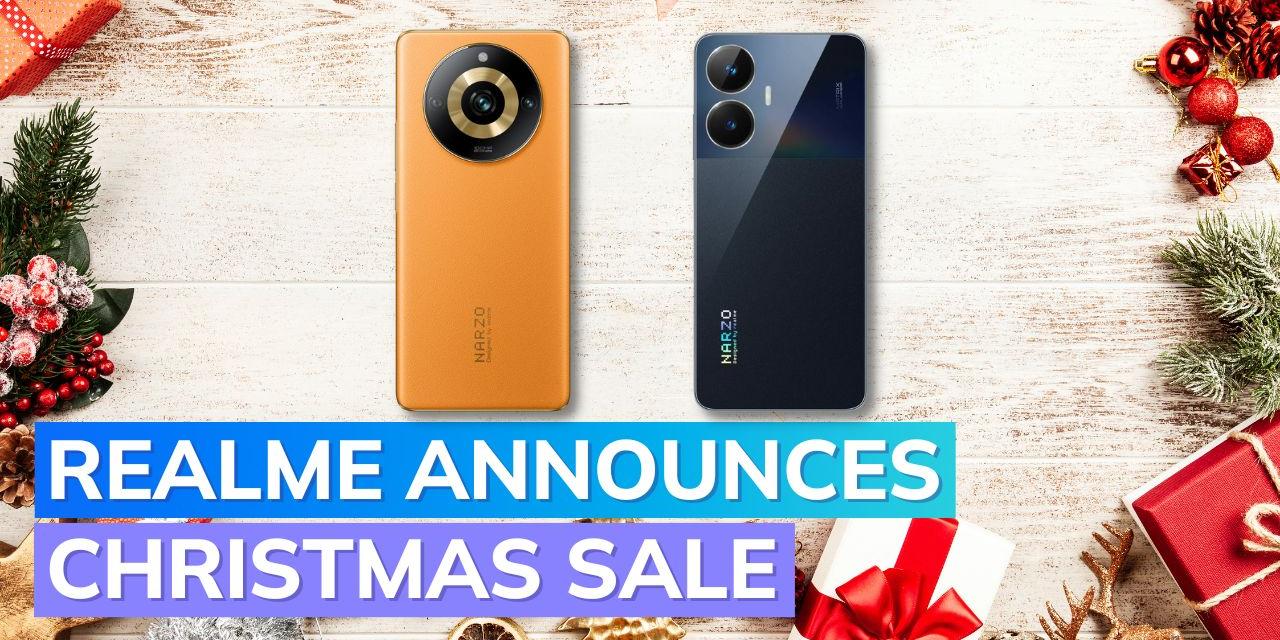 Realme Christmas 2023 Sale Discounts and coupon benefits on Realme