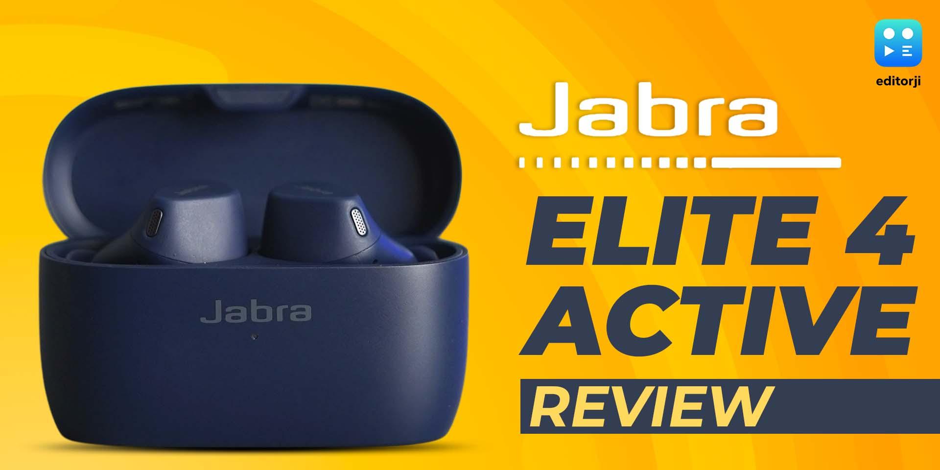 Jabra Elite 4 Active Review excellent ANC earbuds under ₹10,000