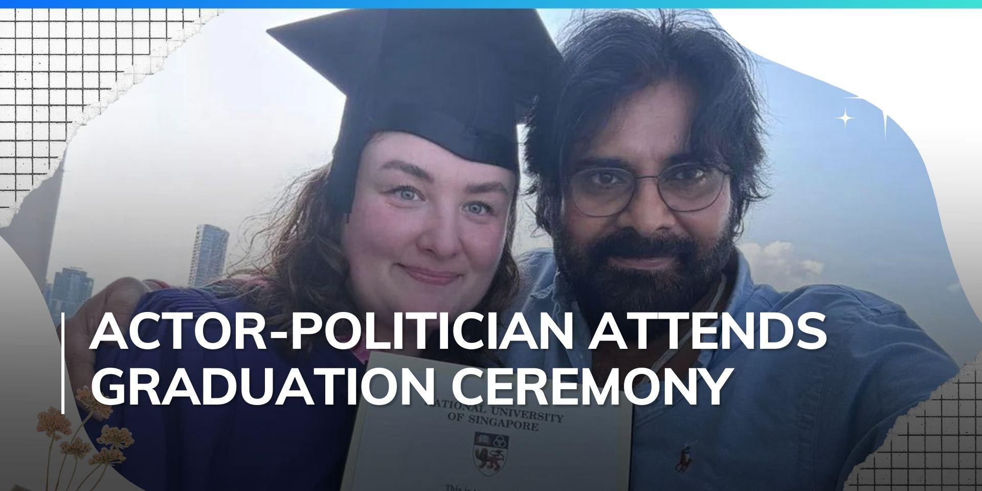 Pawan Kalyan’s wife Anna Lezhneva gets Master’s degree from National