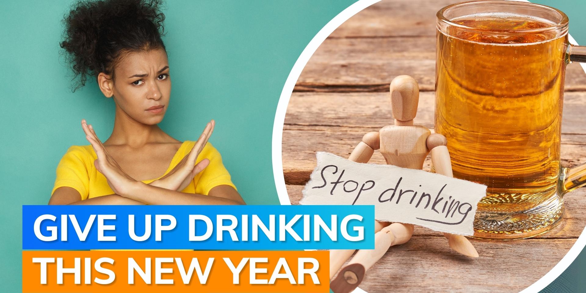 Planning to give up alcohol in the new year? Here is what happens to
