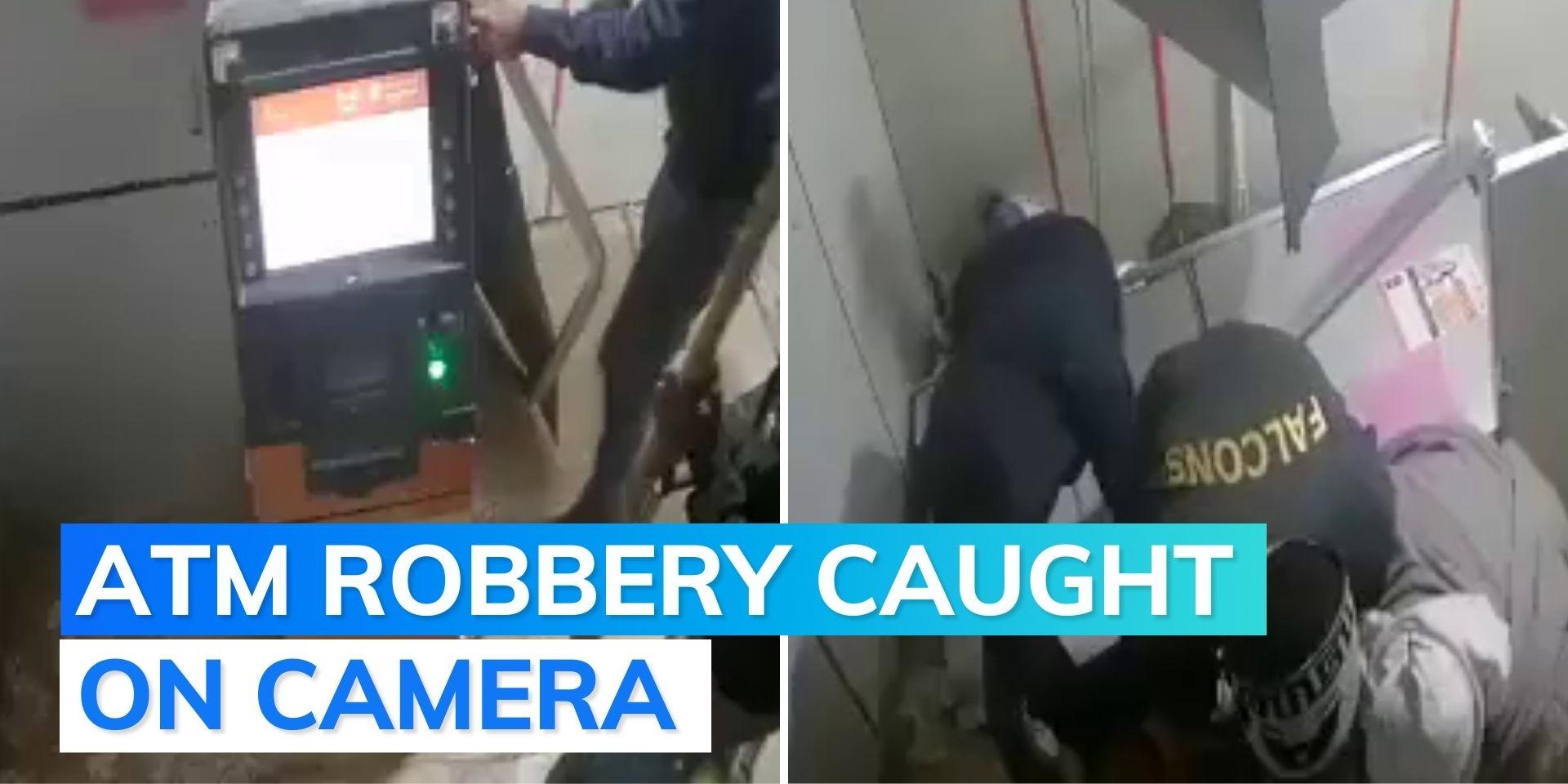 Watch Thieves Steal Rs 38 Lakh From Atms In Rajasthan S Ajmer Editorji