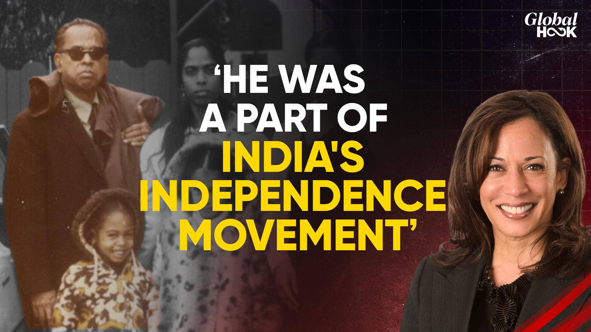 Kamala Harris Says Her Grandfather Was Part Of India‘s Independence