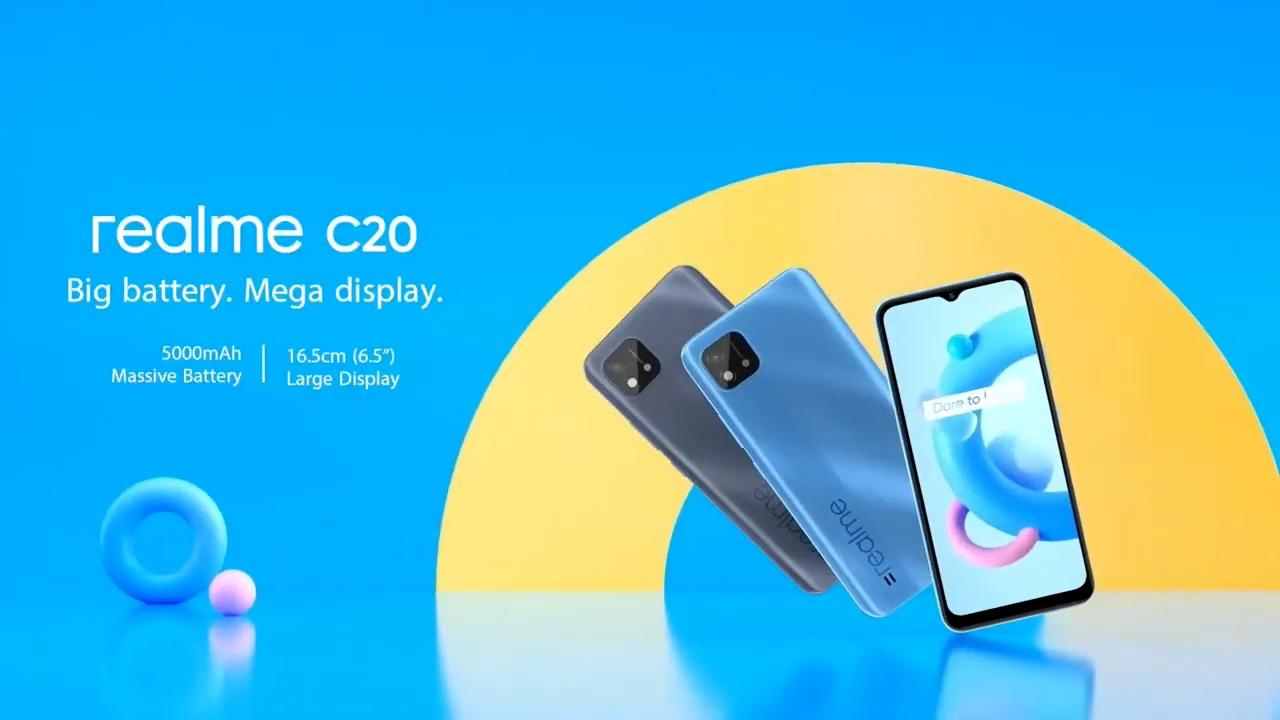 realme c20 earphones
