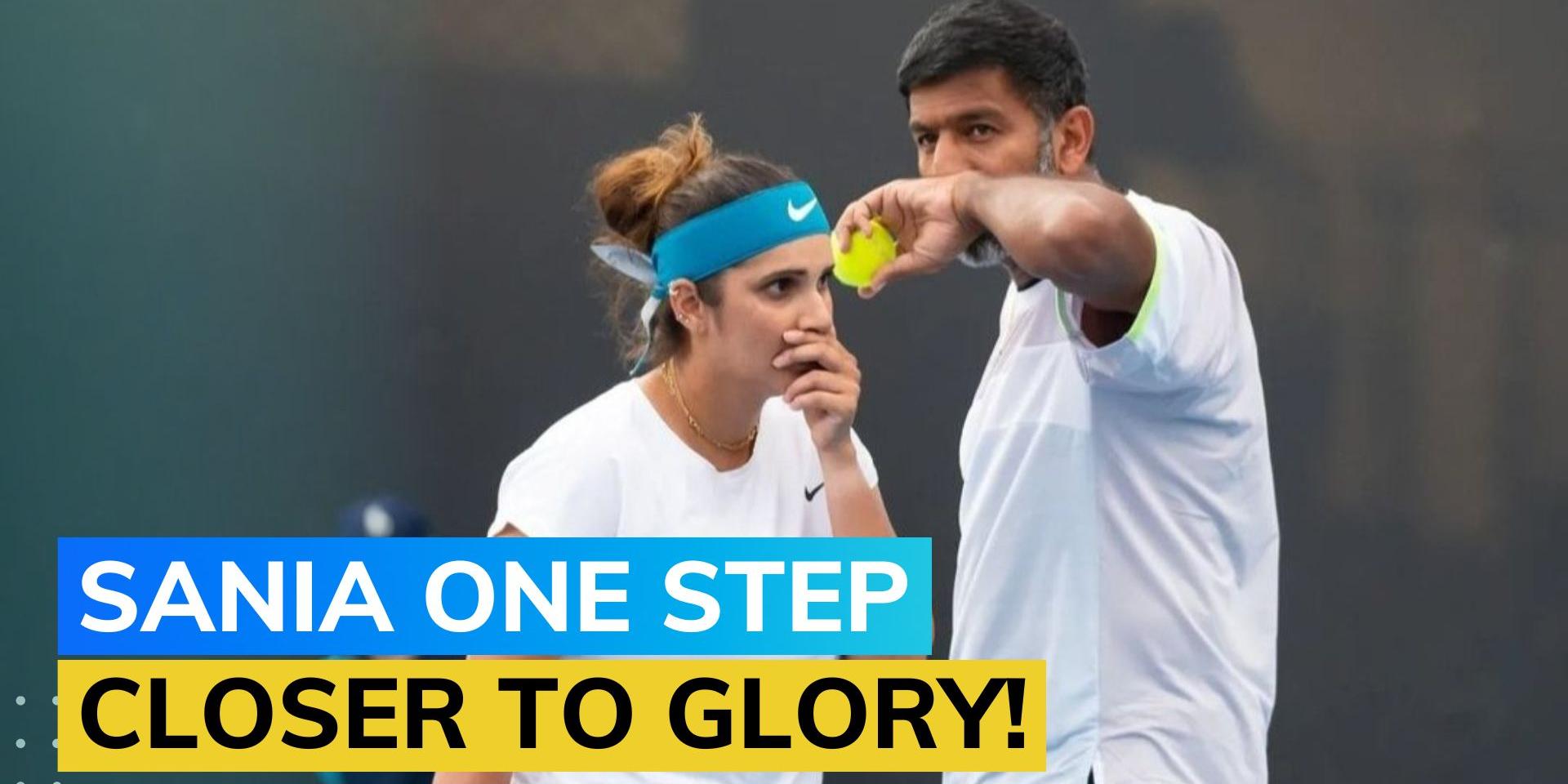 Australian Open 2023 Sania Mirza & Rohan Bopanna advance to semis in mixed doubles Editorji