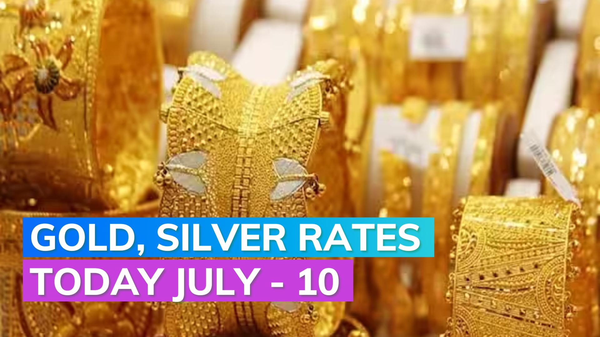 Gold, Silver Rates Today 10 July 2023 Check Prices in Mumbai, Delhi