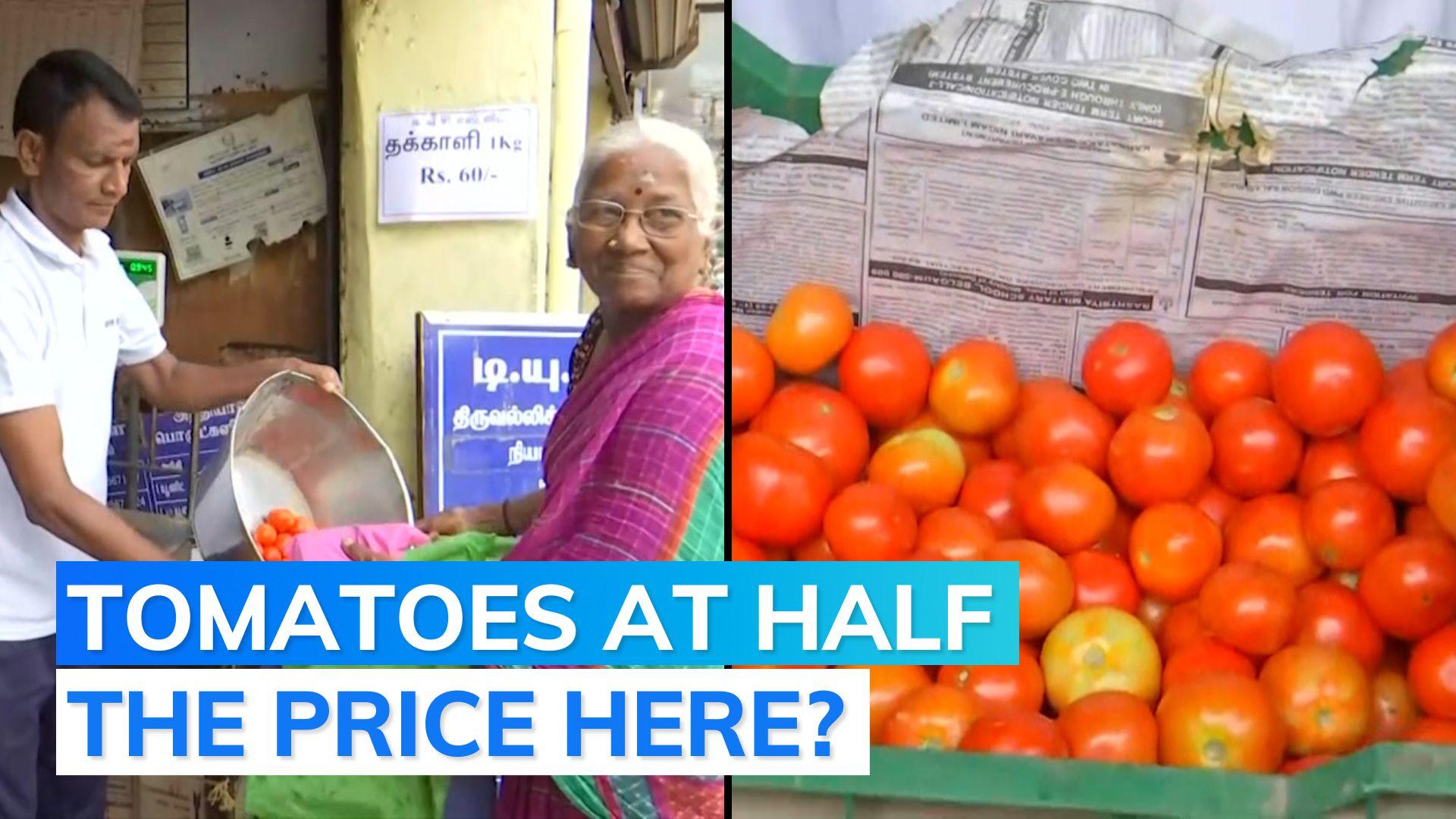 Tomatoes at ₹60/kg Here‘s where you can get discount in Tamil Nadu