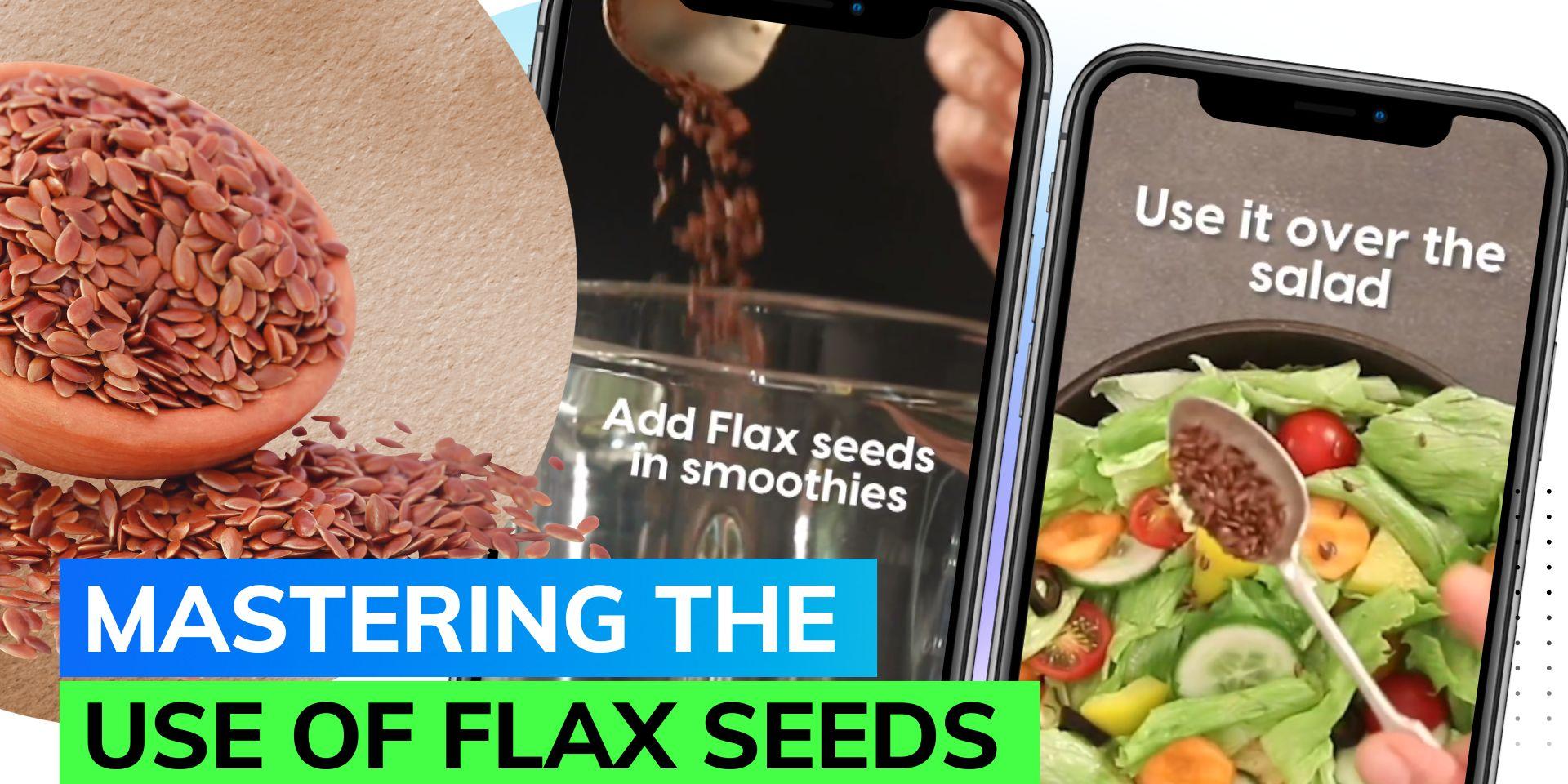 From salads to smoothies, Chef Sanjeev Kapoor shows how to use flax