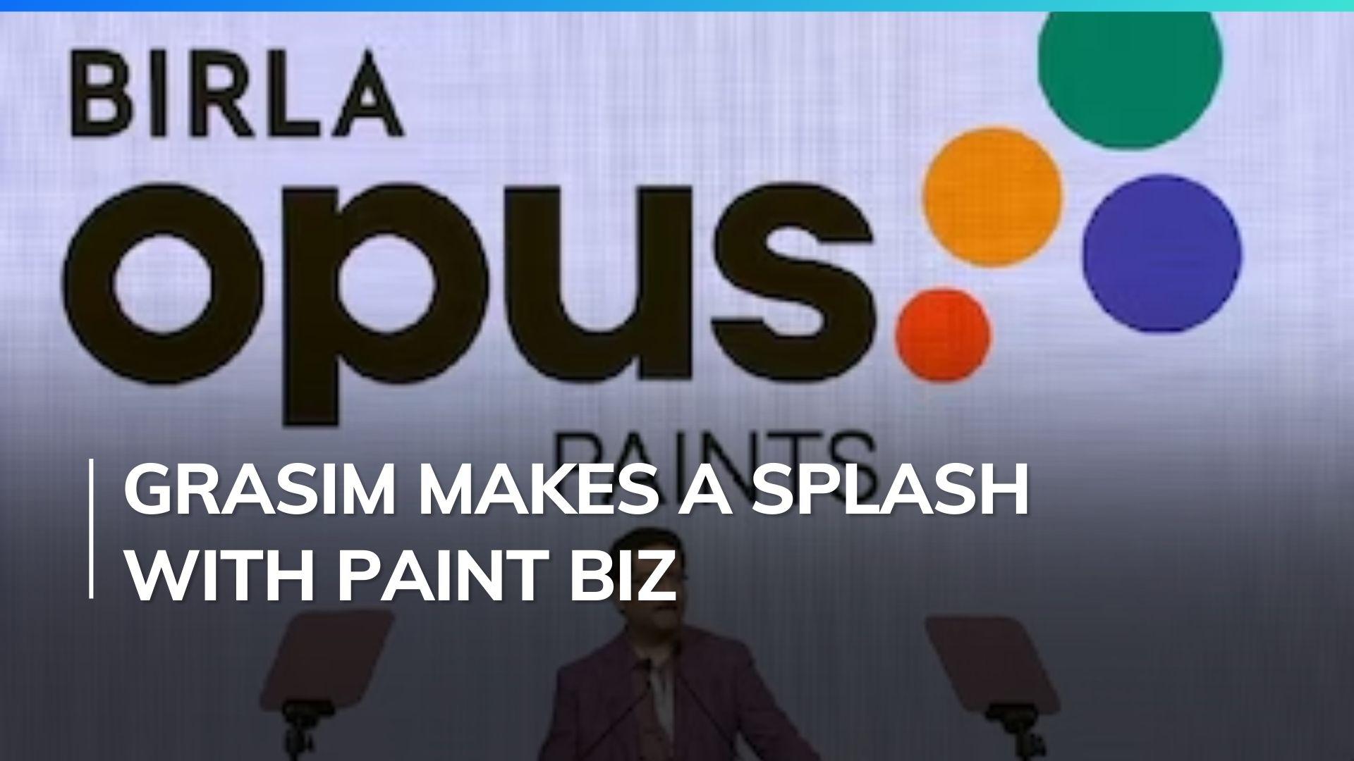 Grasim launched paint business Birla Opus; eyes ₹10,000 cr revenue